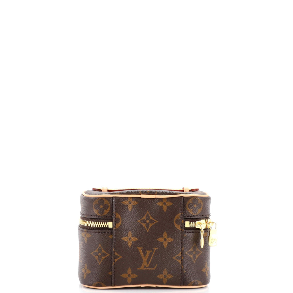 Nice Vanity Case Monogram Canvas Nano