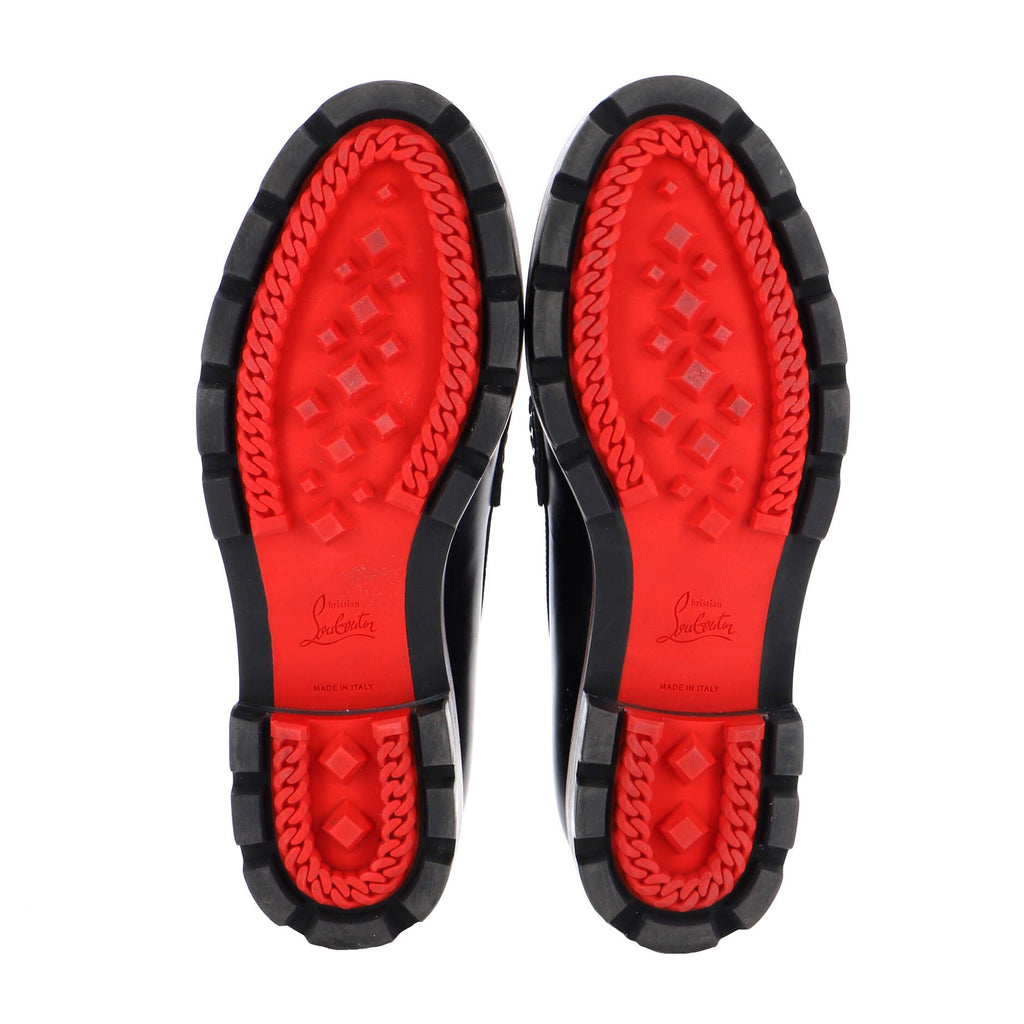 Men's Egon Zipper Tassel Loafers Leather with Pony Hair