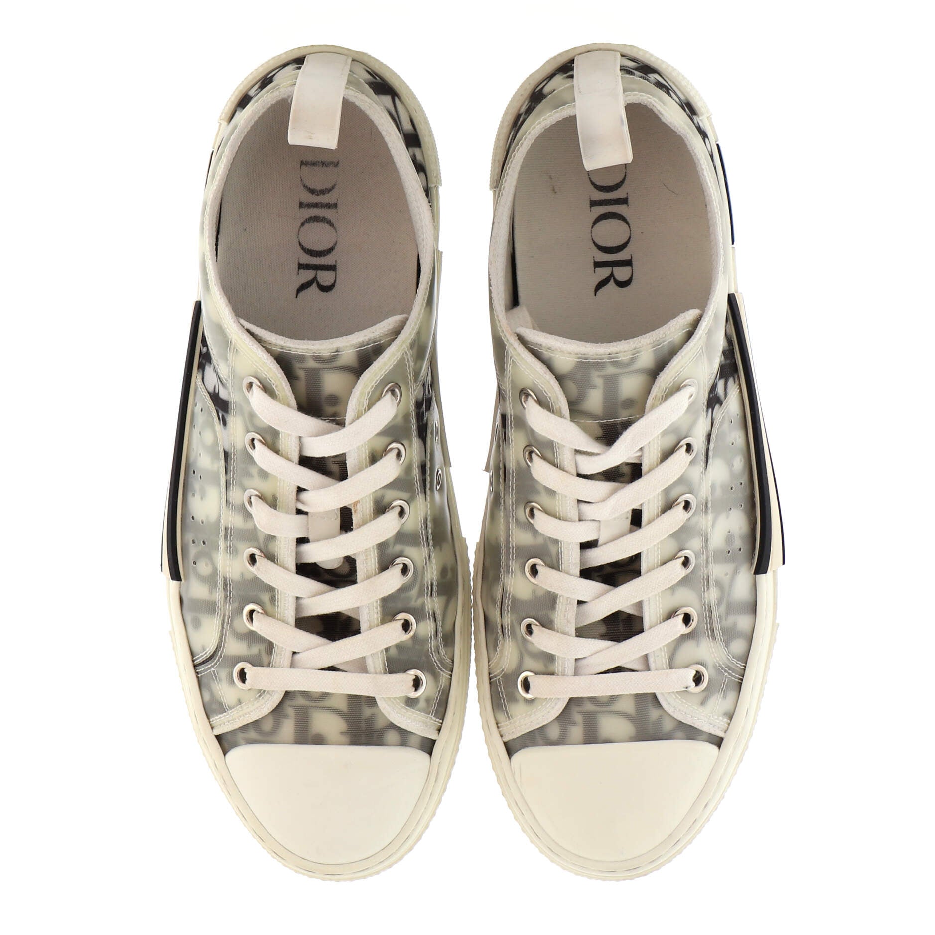 Men's B23 Low-Top Sneakers Printed Canvas and PVC