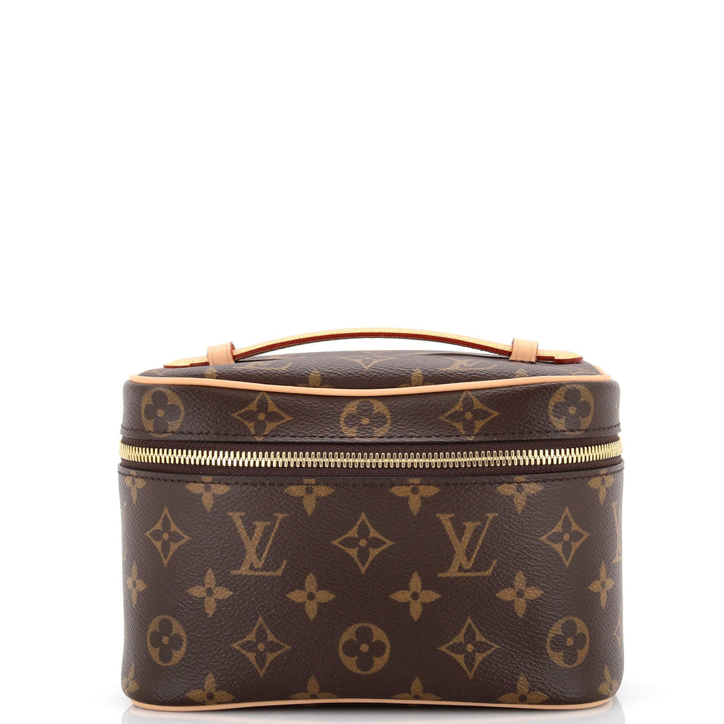 Nice Vanity Case Monogram Canvas Mini