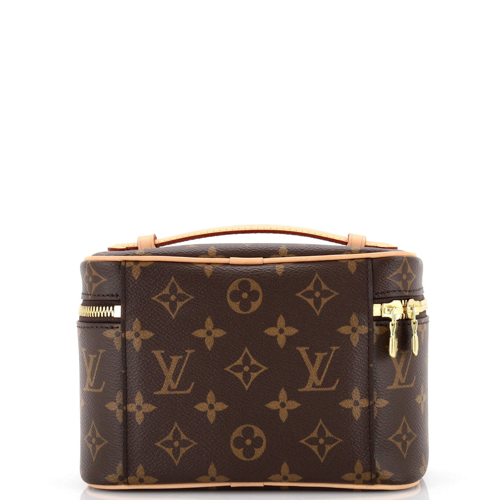 Nice Vanity Case Monogram Canvas Mini