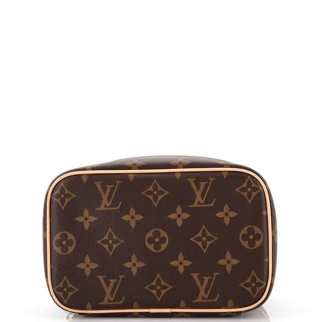 Nice Vanity Case Monogram Canvas Mini