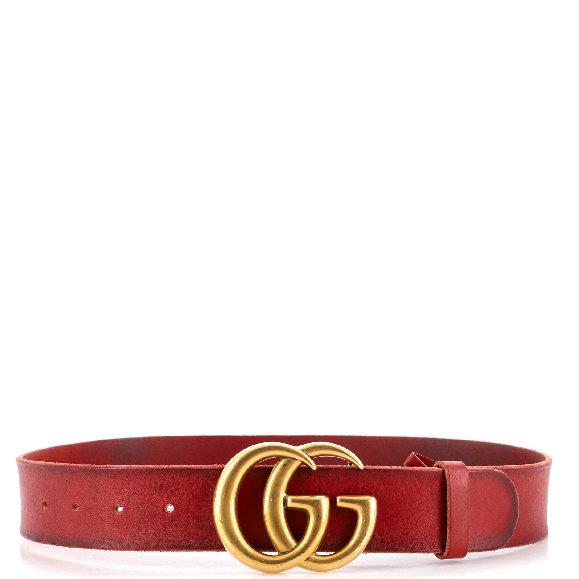 GG Marmont Belt Leather Wide 70