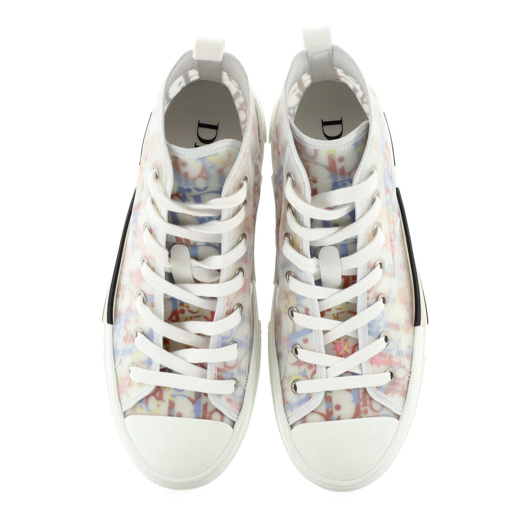 Men's B23 High-Top Sneakers Oblique Coated Canvas and PVC