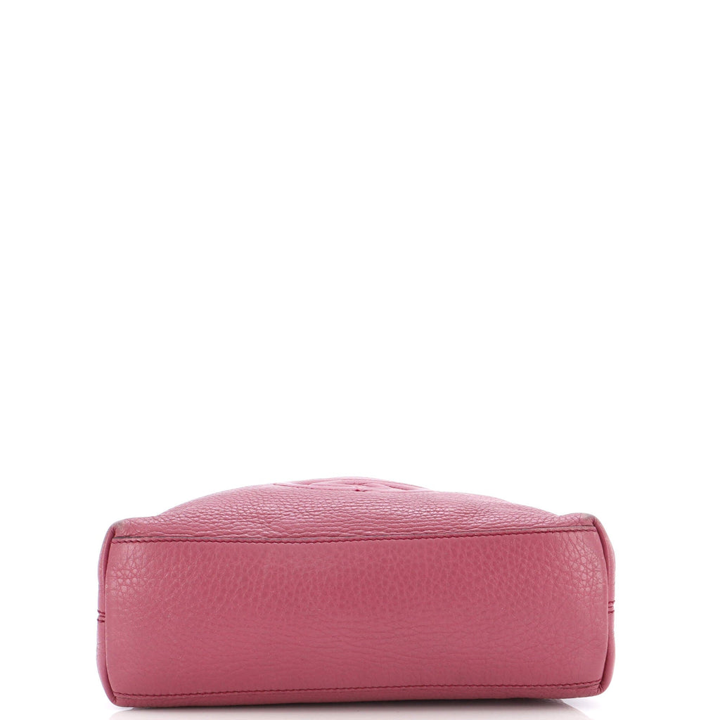 Soho Chain Strap Shoulder Bag Leather Mini