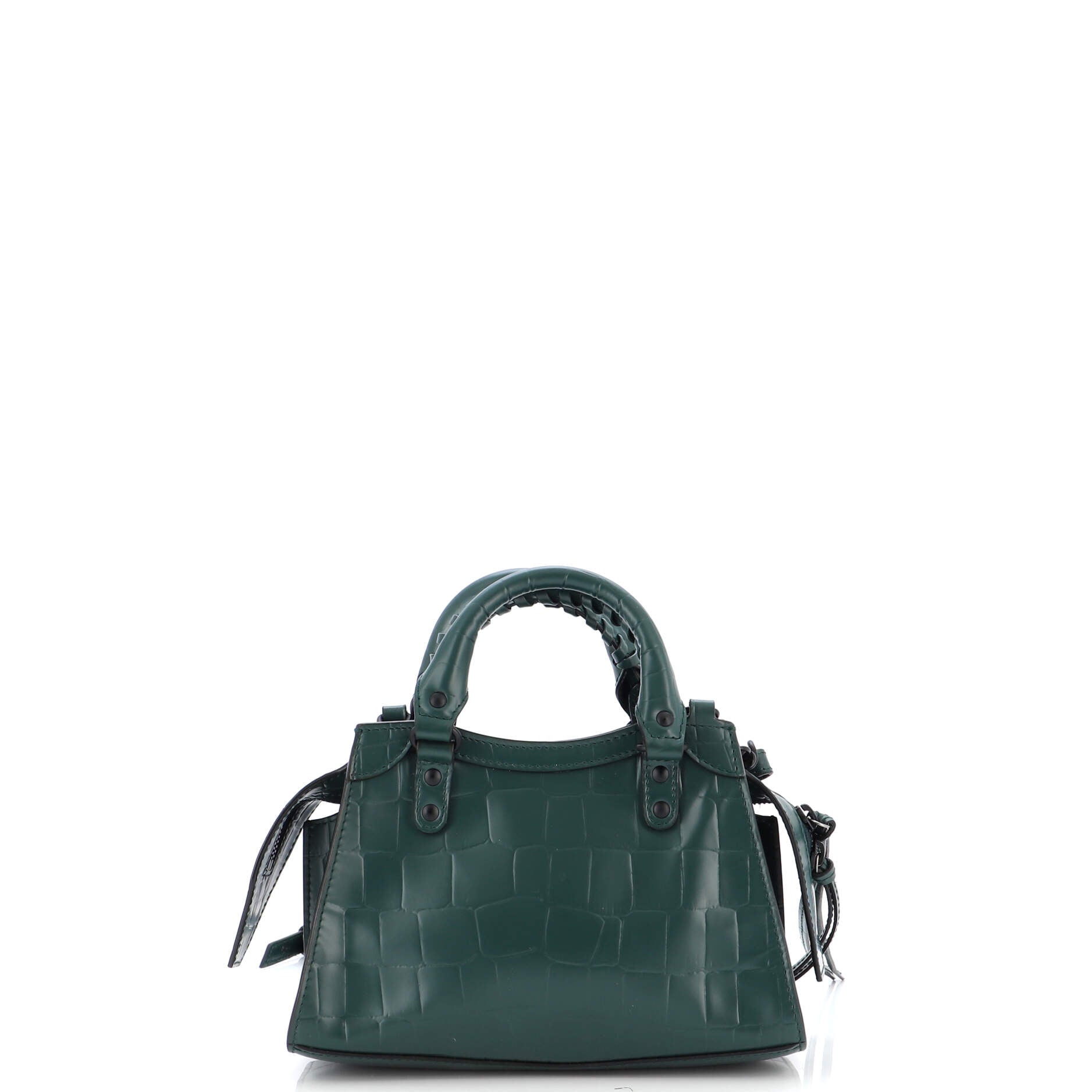 Neo Classic City Bag Crocodile Embossed Leather Mini