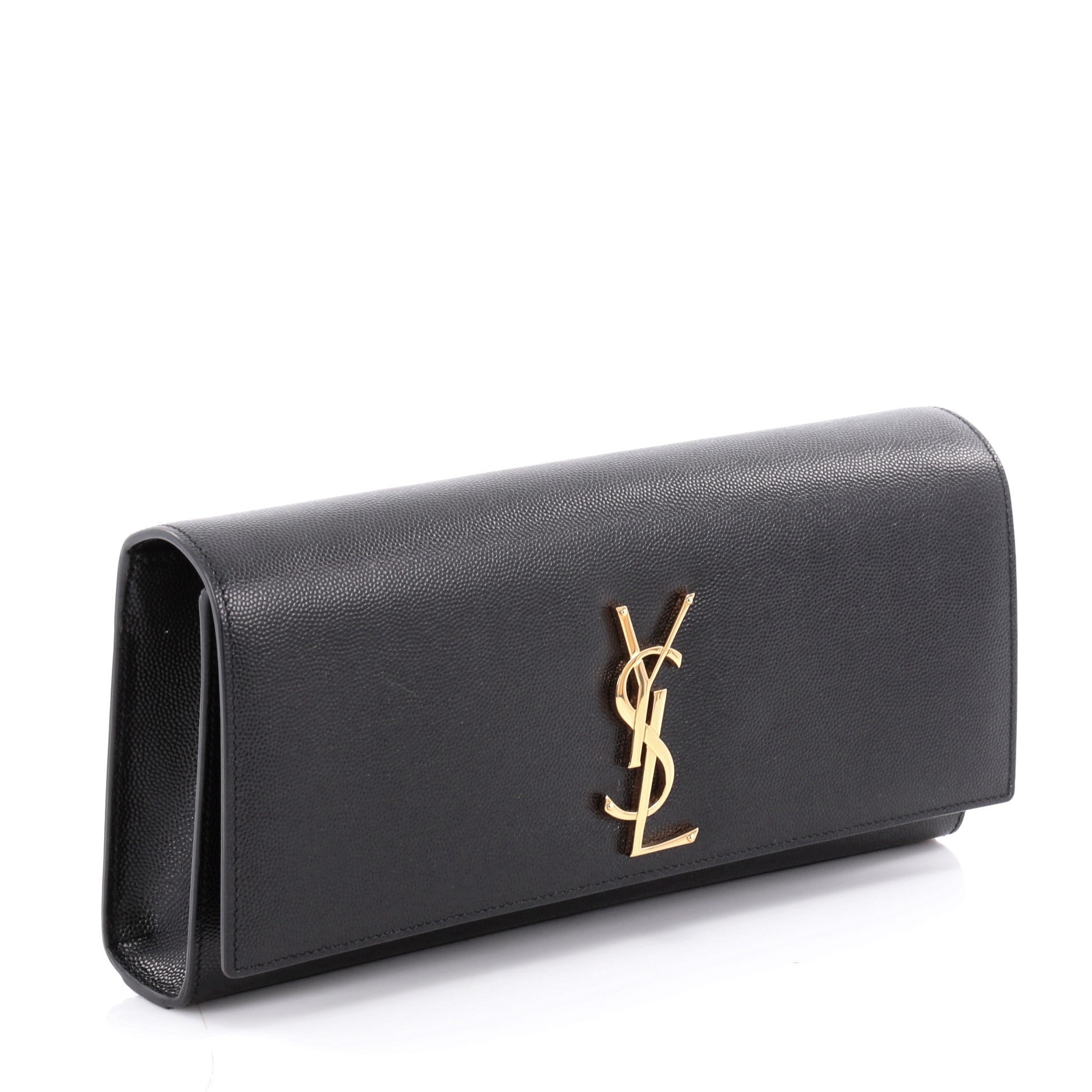 Classic Monogram Clutch Leather Medium