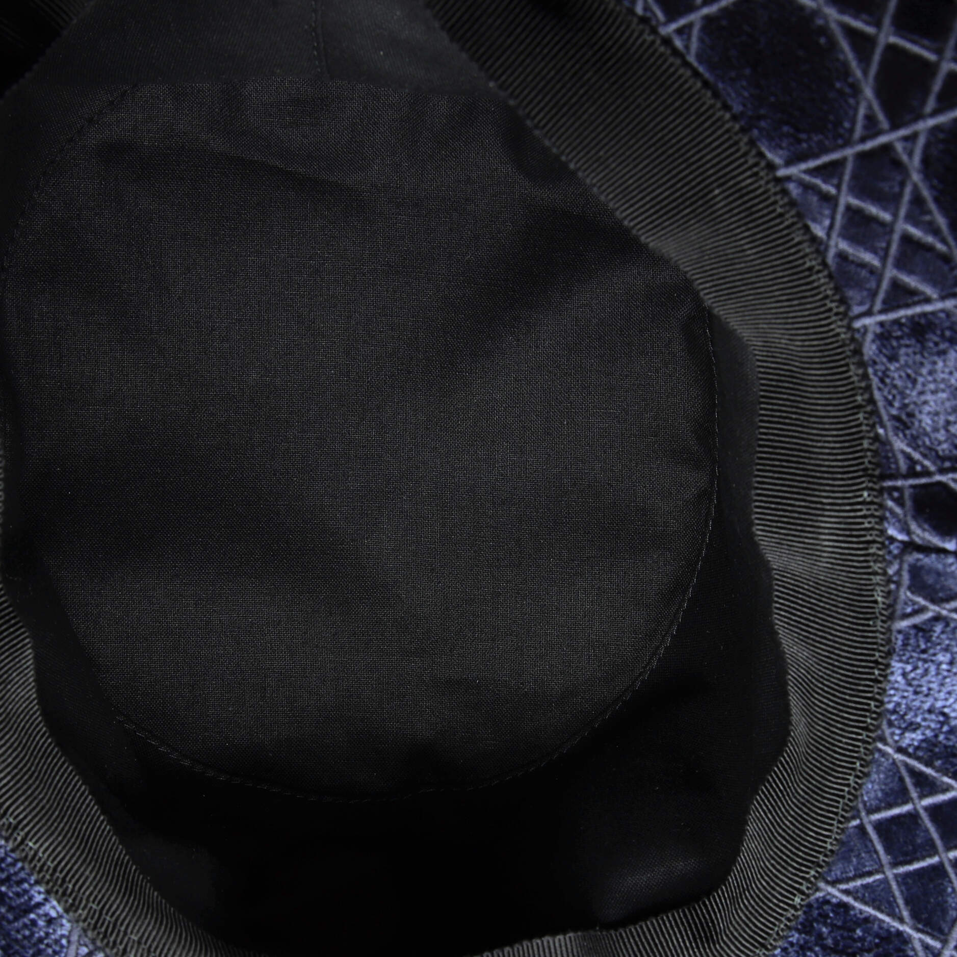 Teddy D Bucket Hat Cannage Embroidered Velvet