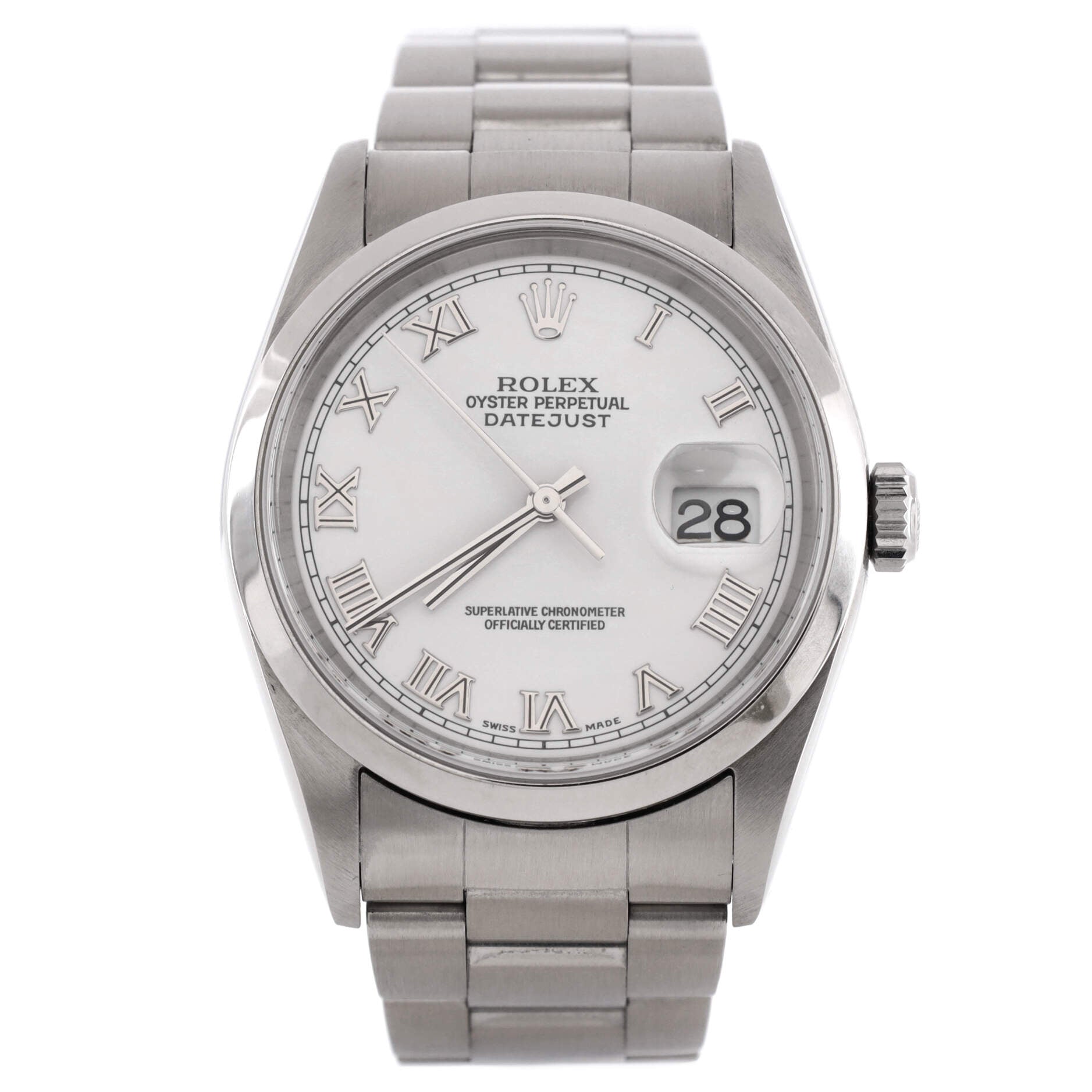 Oyster Perpetual Datejust Automatic Watch Stainless Steel 36