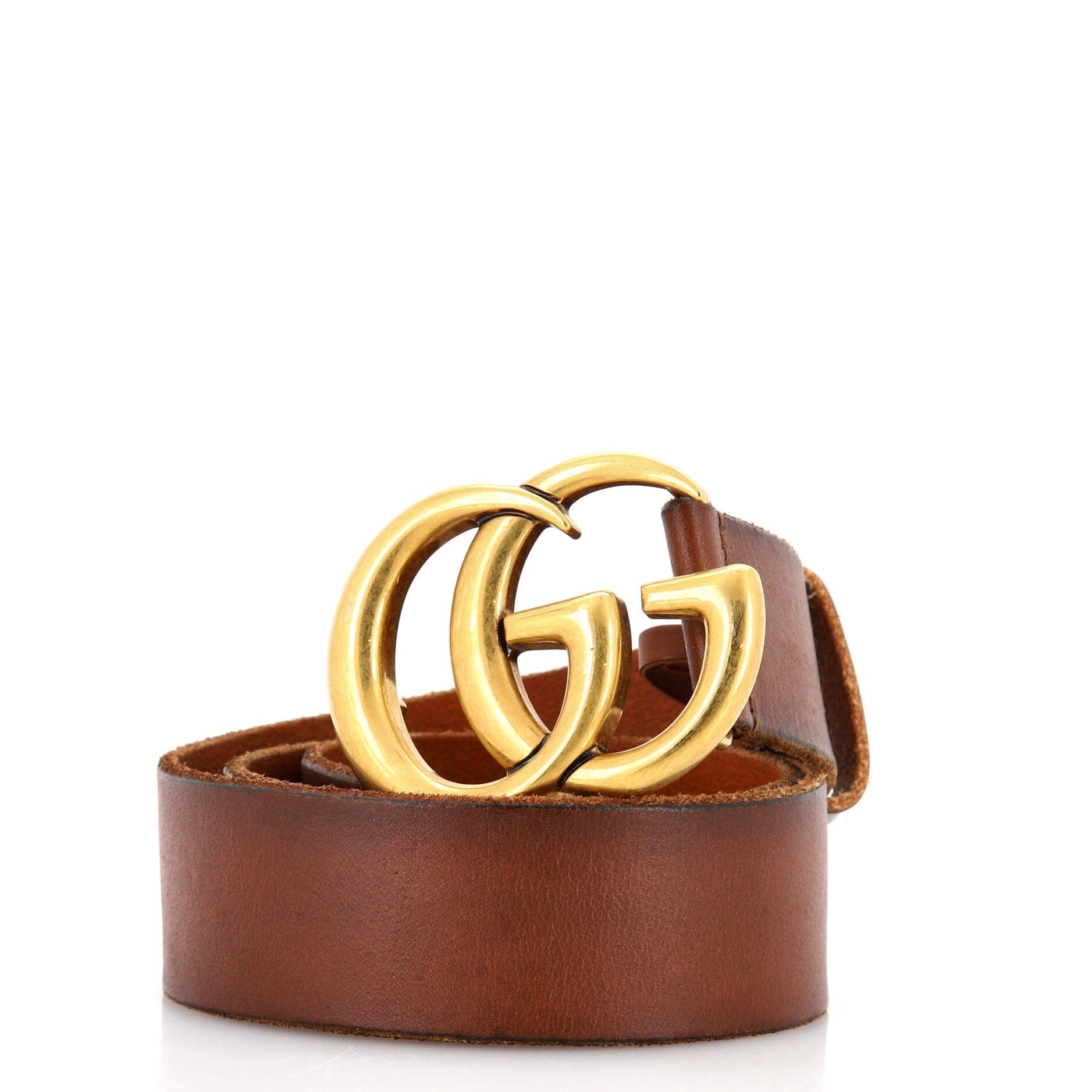 GG Marmont Belt Leather Wide 75
