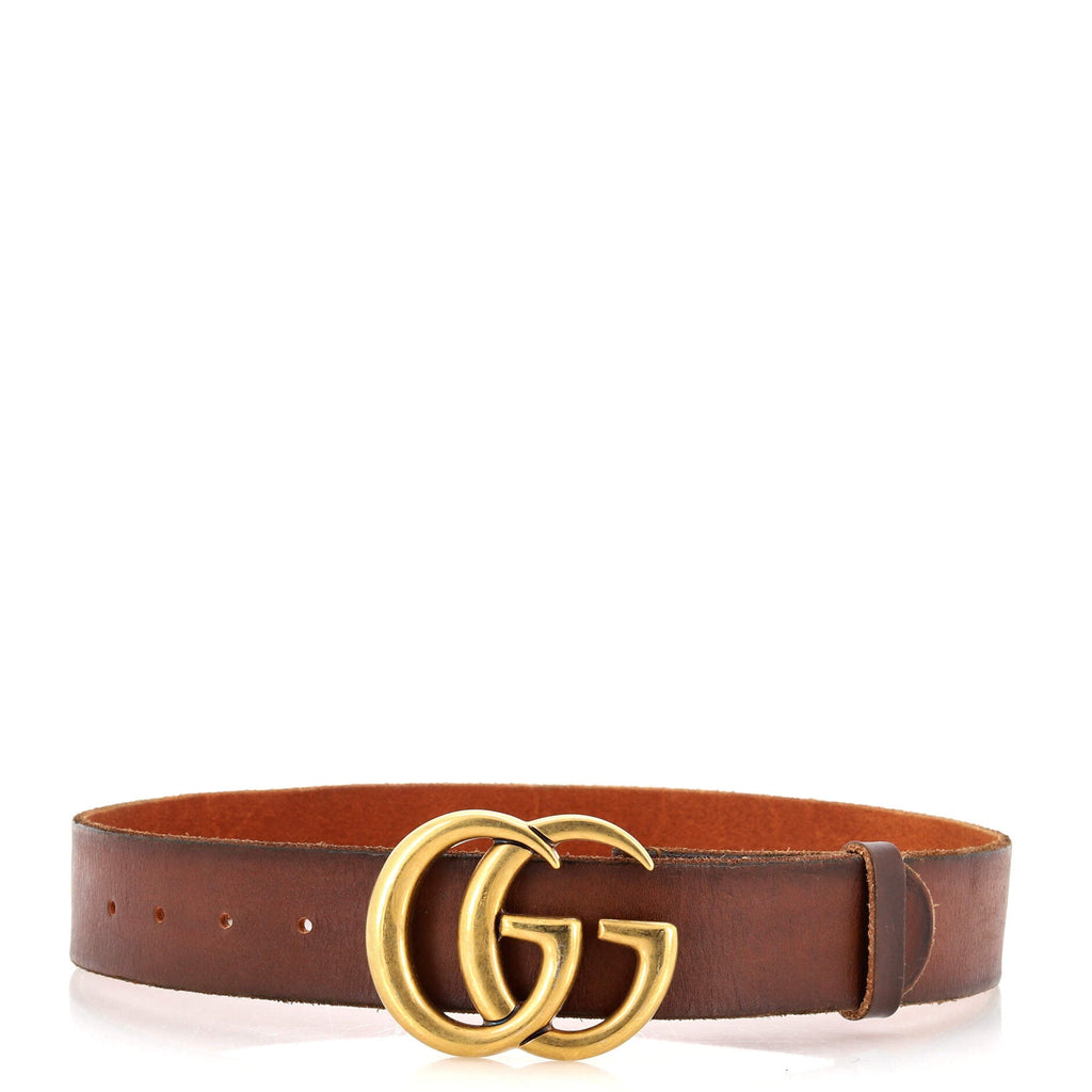 GG Marmont Belt Leather Wide 75