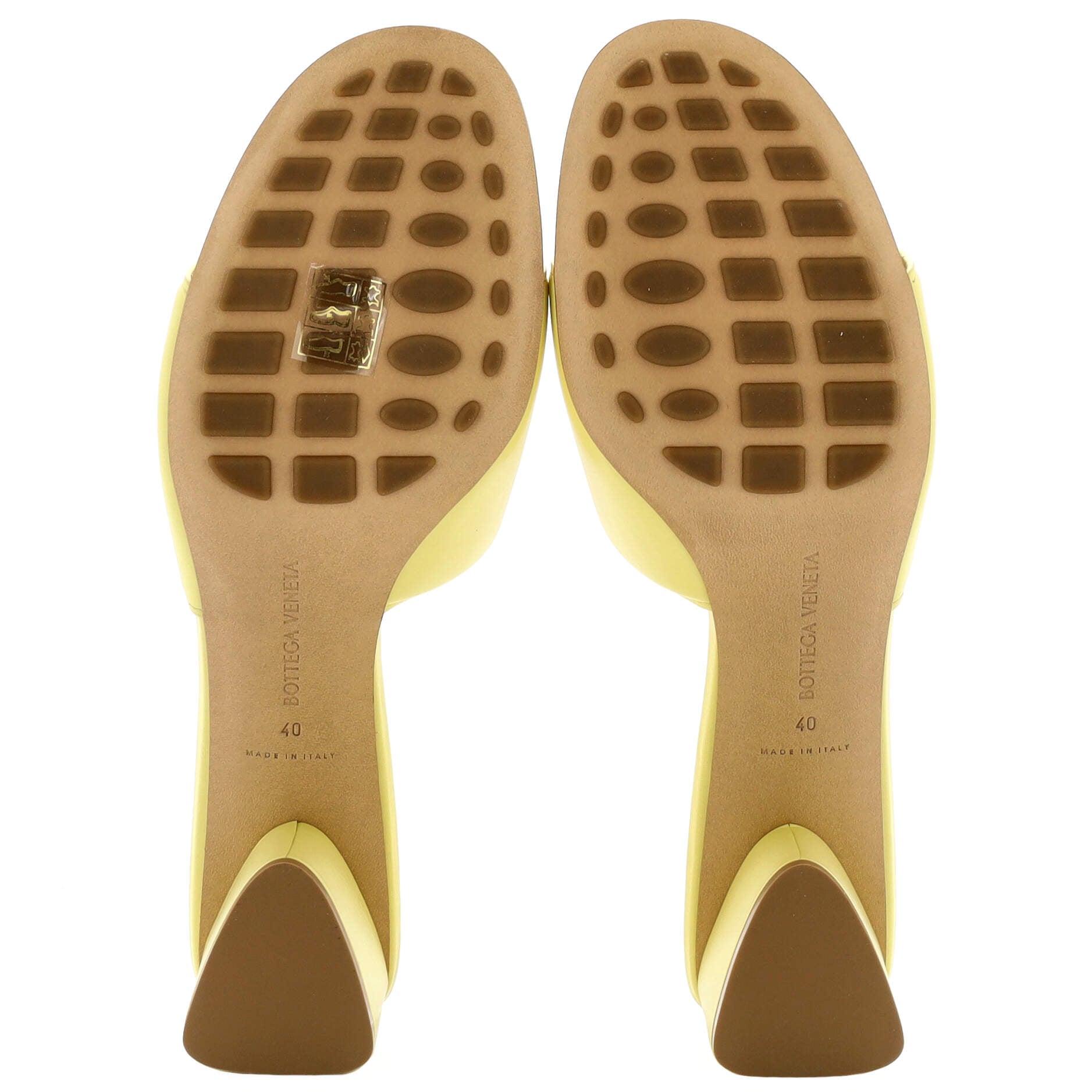 Women's Block Heel Mule Sandals Leather