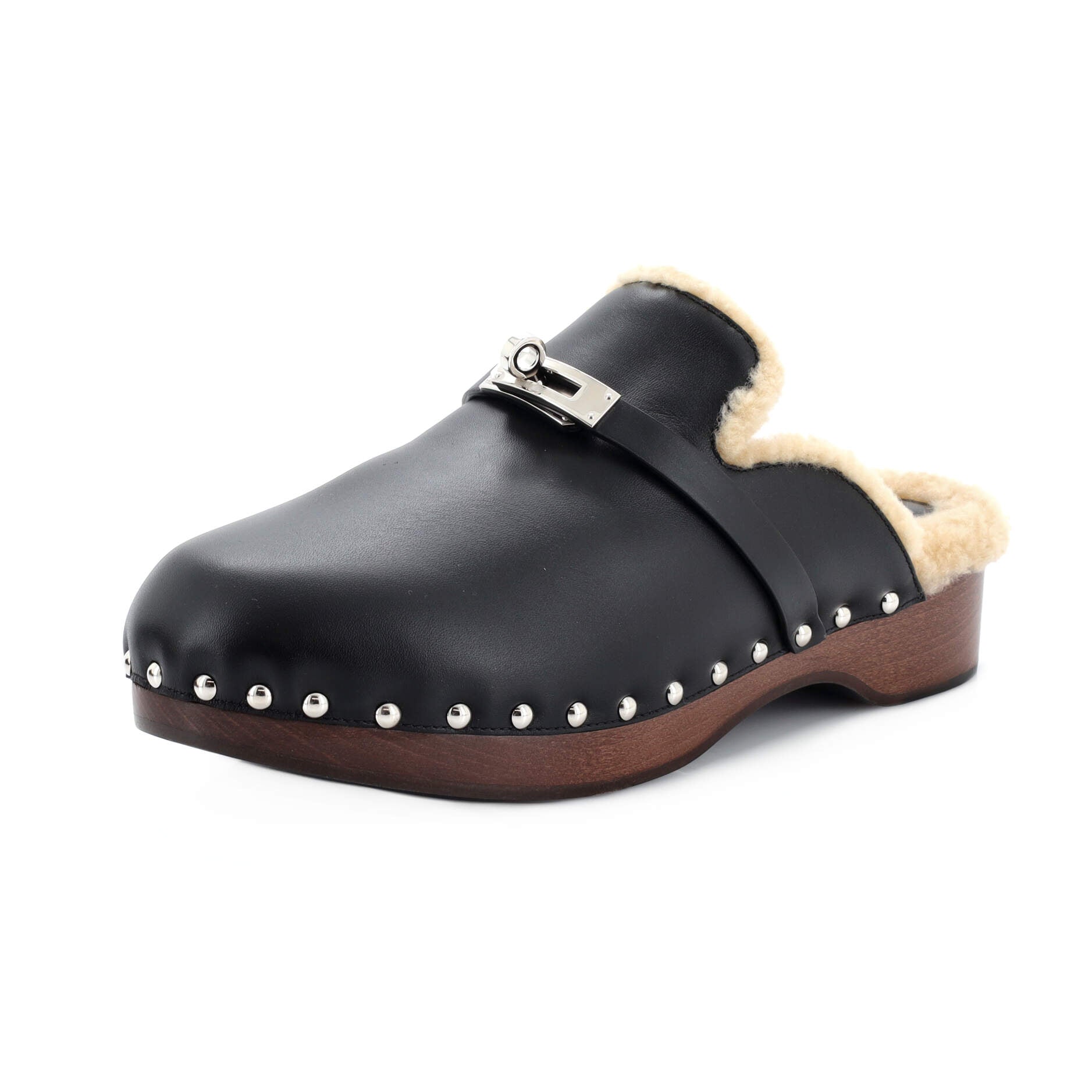 Women's Carlotta Mules Leather with Shearling