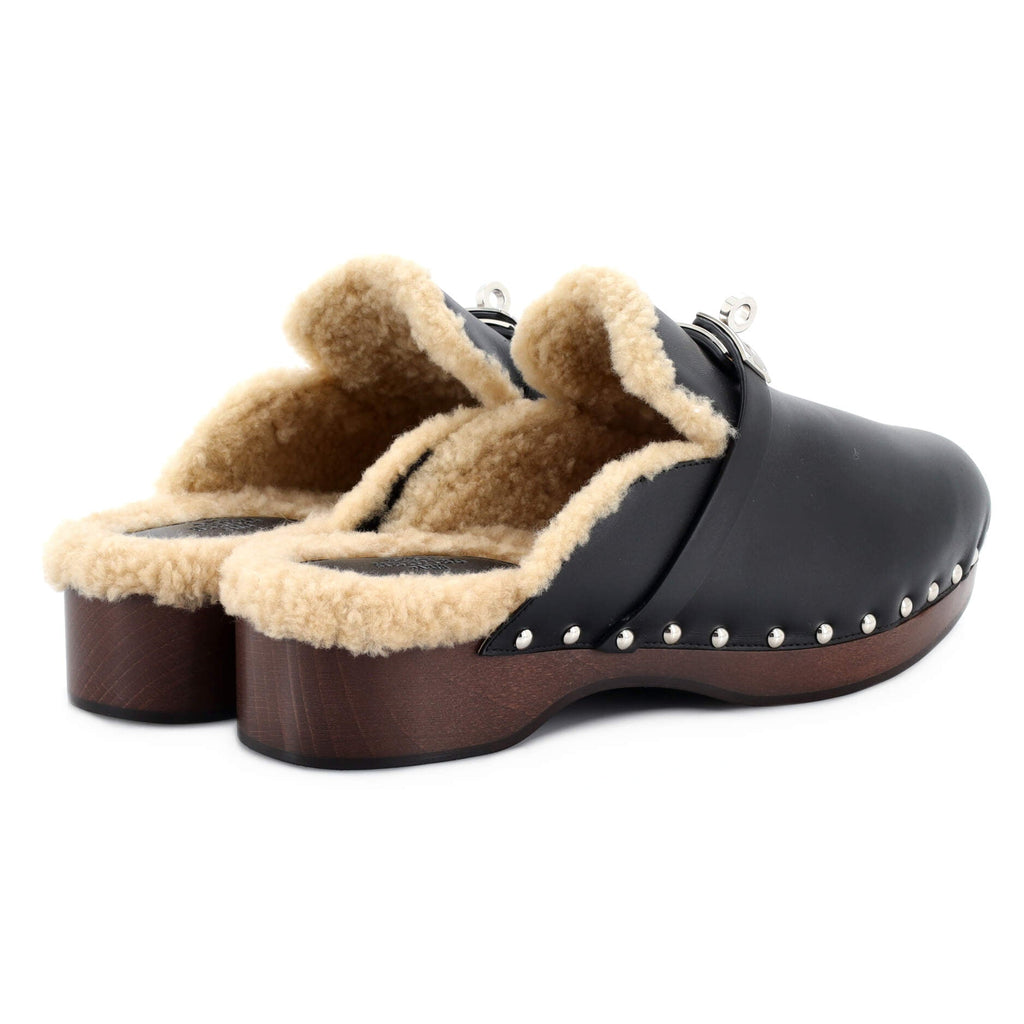 Women's Carlotta Mules Leather with Shearling