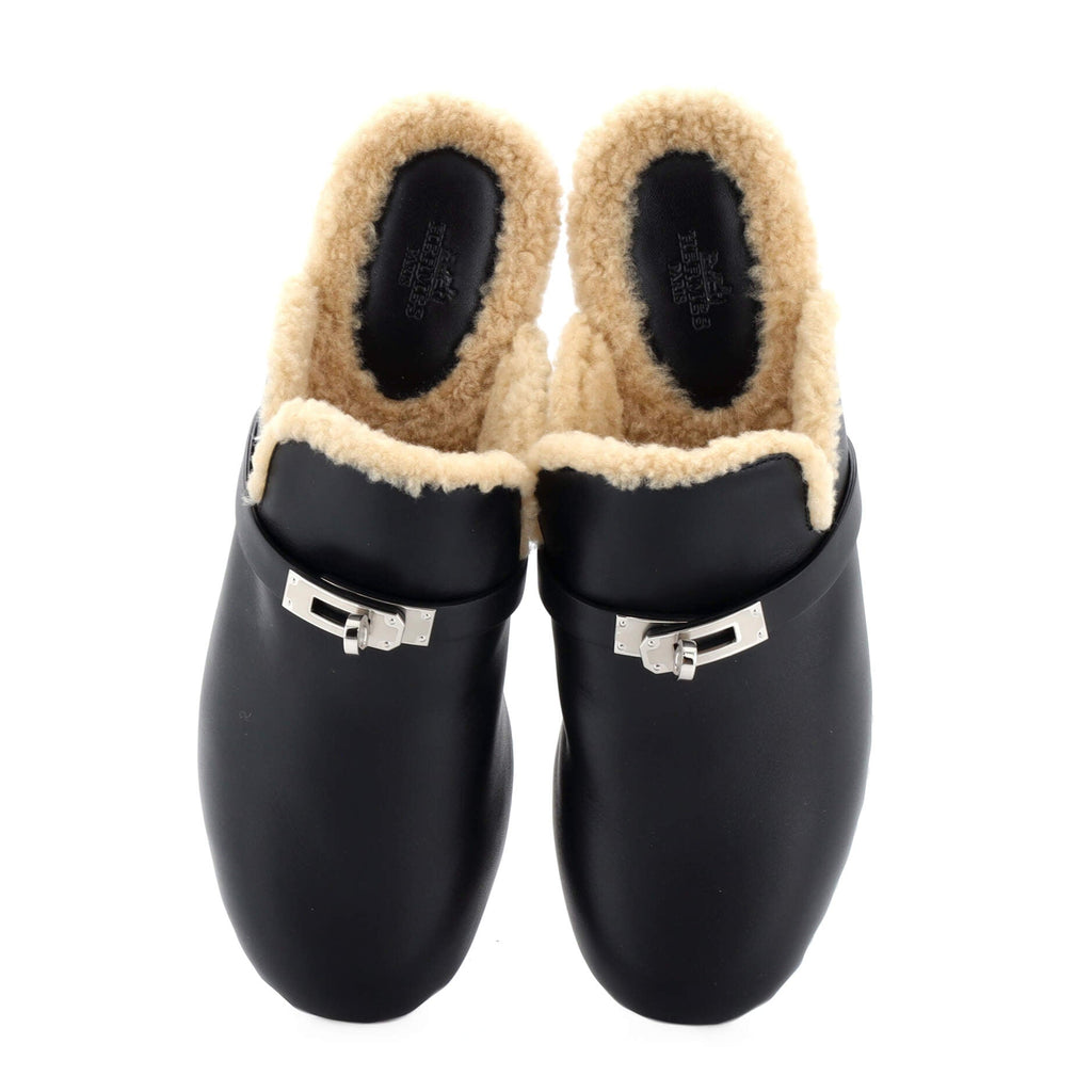 Women's Carlotta Mules Leather with Shearling