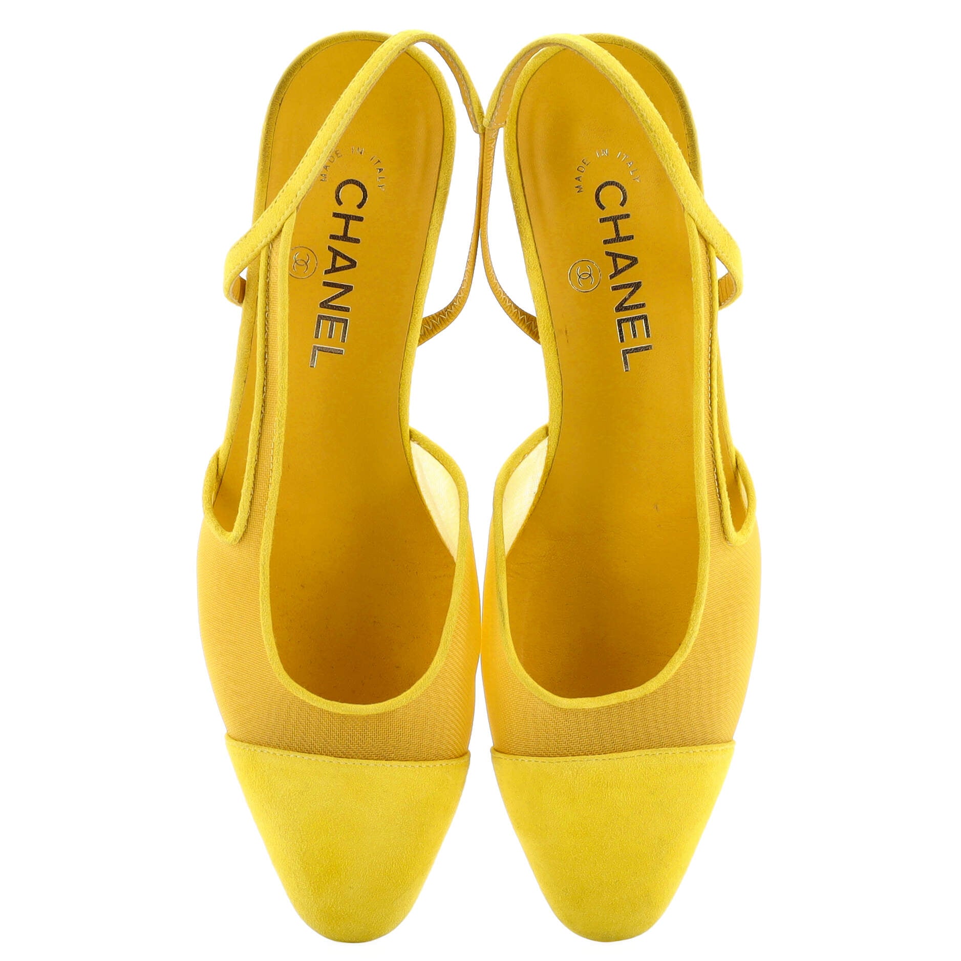 Women's Cap Toe CC Slingback Flats Mesh