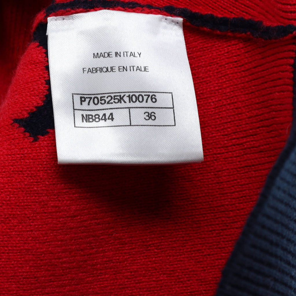 Women's All Over CC Crewneck Sweater Cashmere Blend