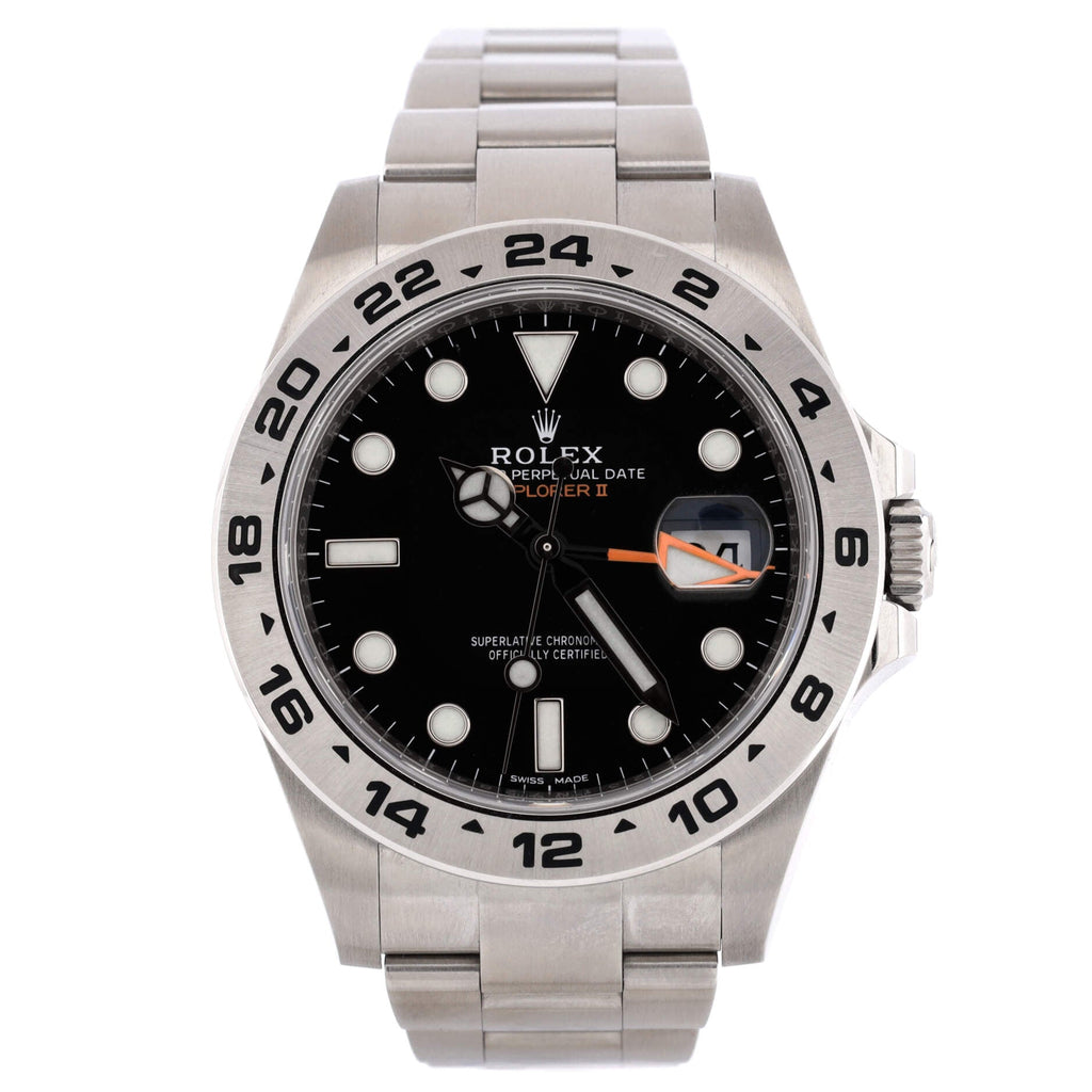 Oyster Perpetual Explorer II Automatic Watch Stainless Steel 42