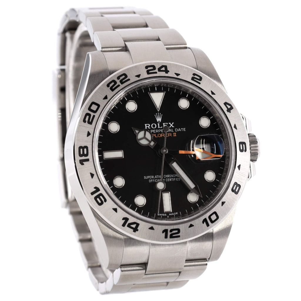 Oyster Perpetual Explorer II Automatic Watch Stainless Steel 42