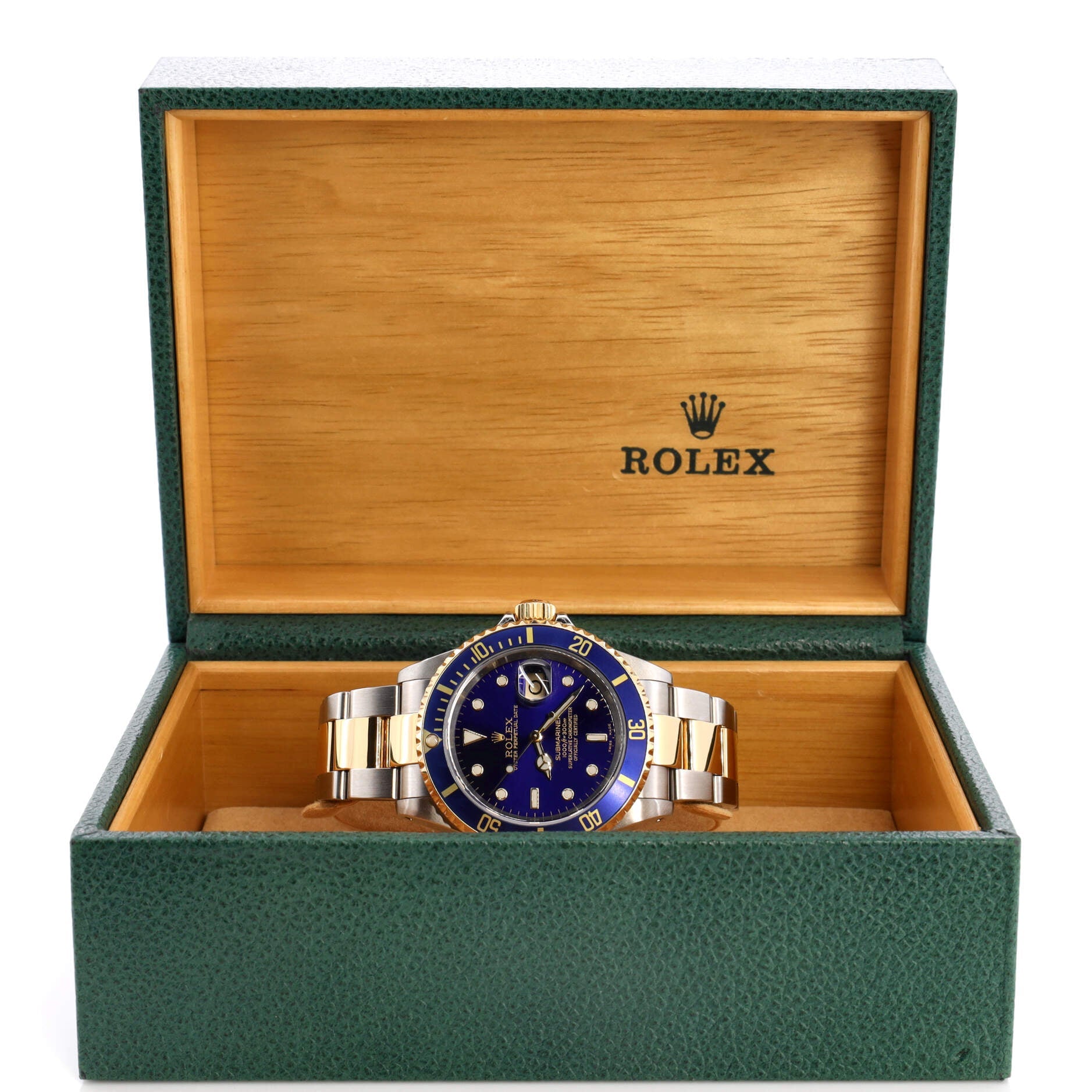 Oyster Perpetual Submariner Bluesy Date Automatic Watch Stainless Steel and Yellow Gold 40