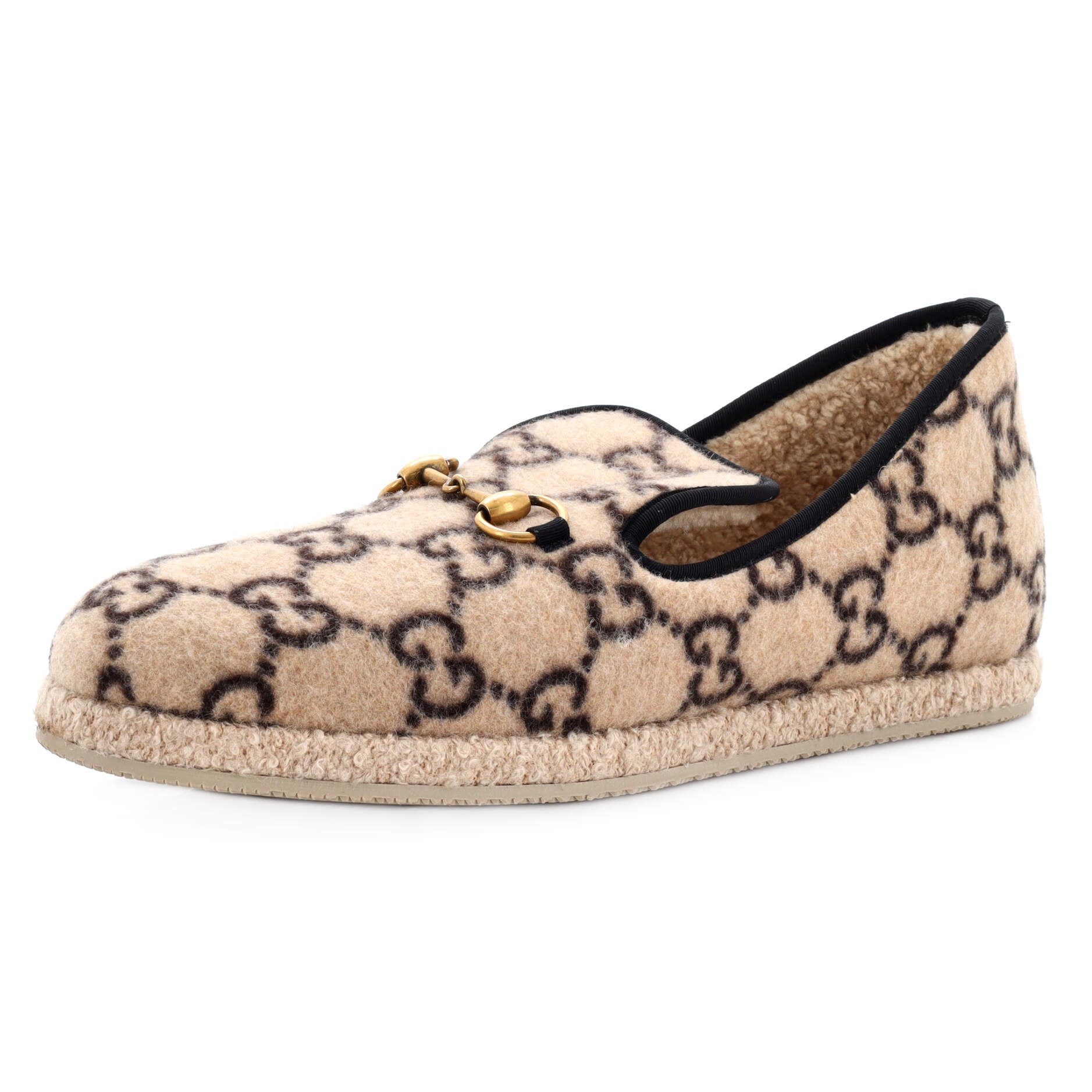 Men's Fria Horsebit Loafers GG Wool