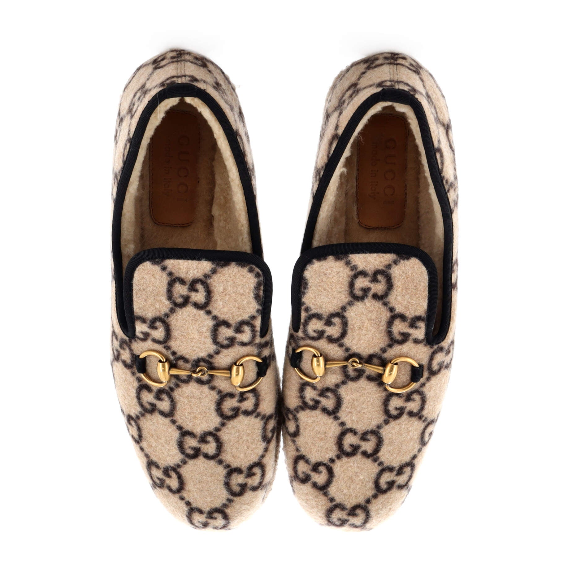 Men's Fria Horsebit Loafers GG Wool
