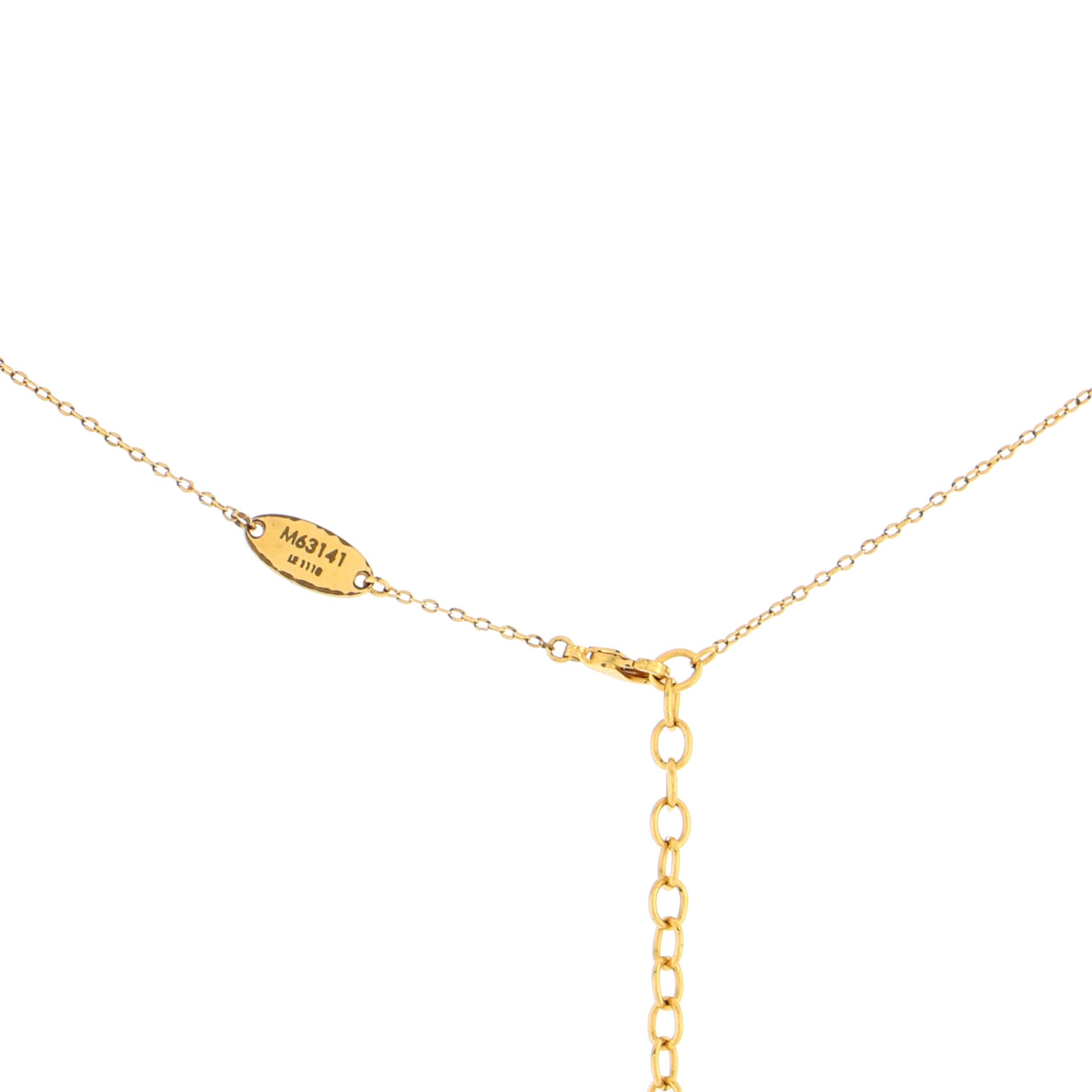 Nanogram Name Tag Pendant Necklace Metal