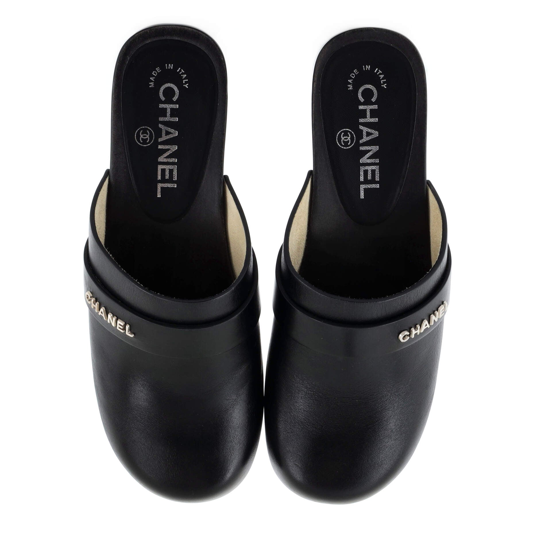 Women's Logo Clogs Leather