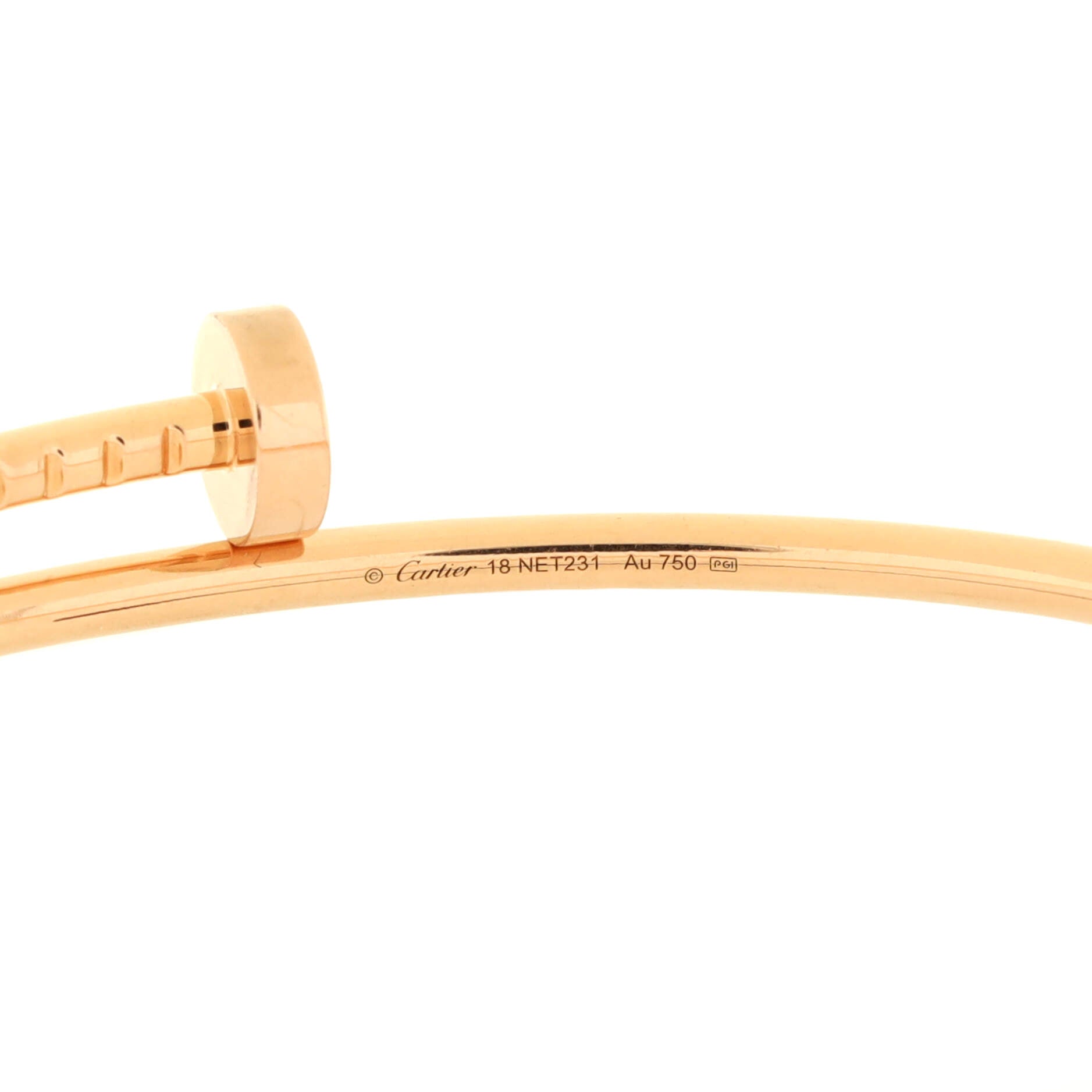 Juste un Clou Bracelet 18K Rose Gold Small