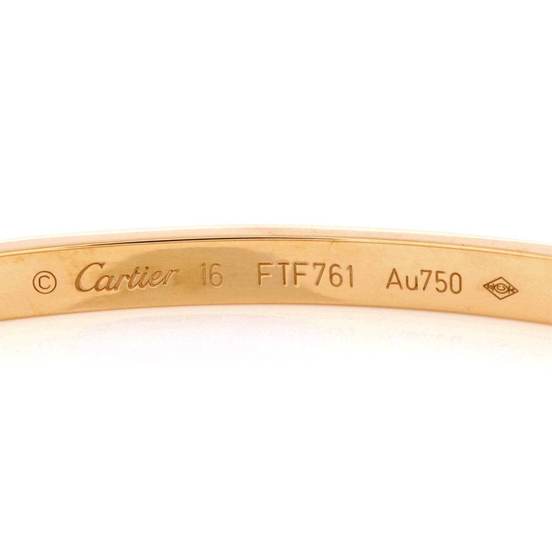 Love Bracelet 18K Yellow Gold Small