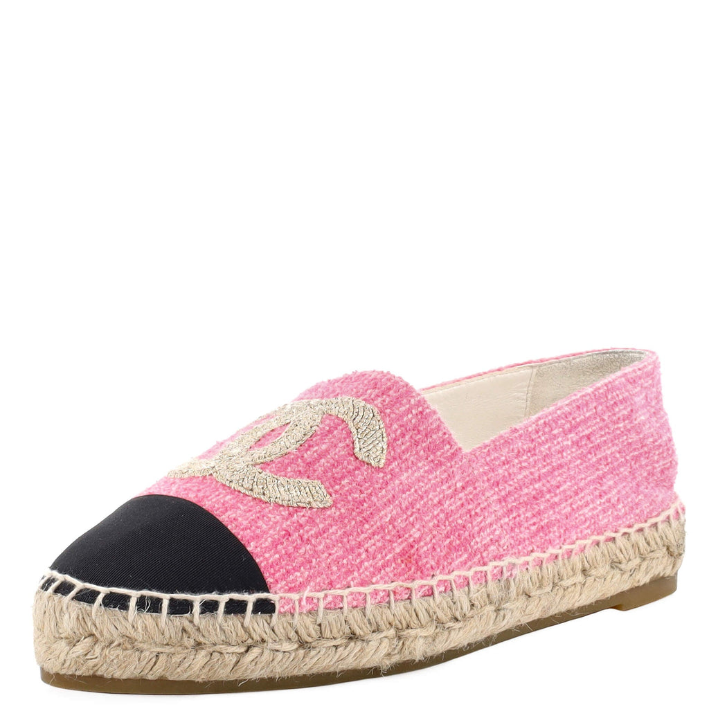 Women's CC Espadrilles Quilted Canvas