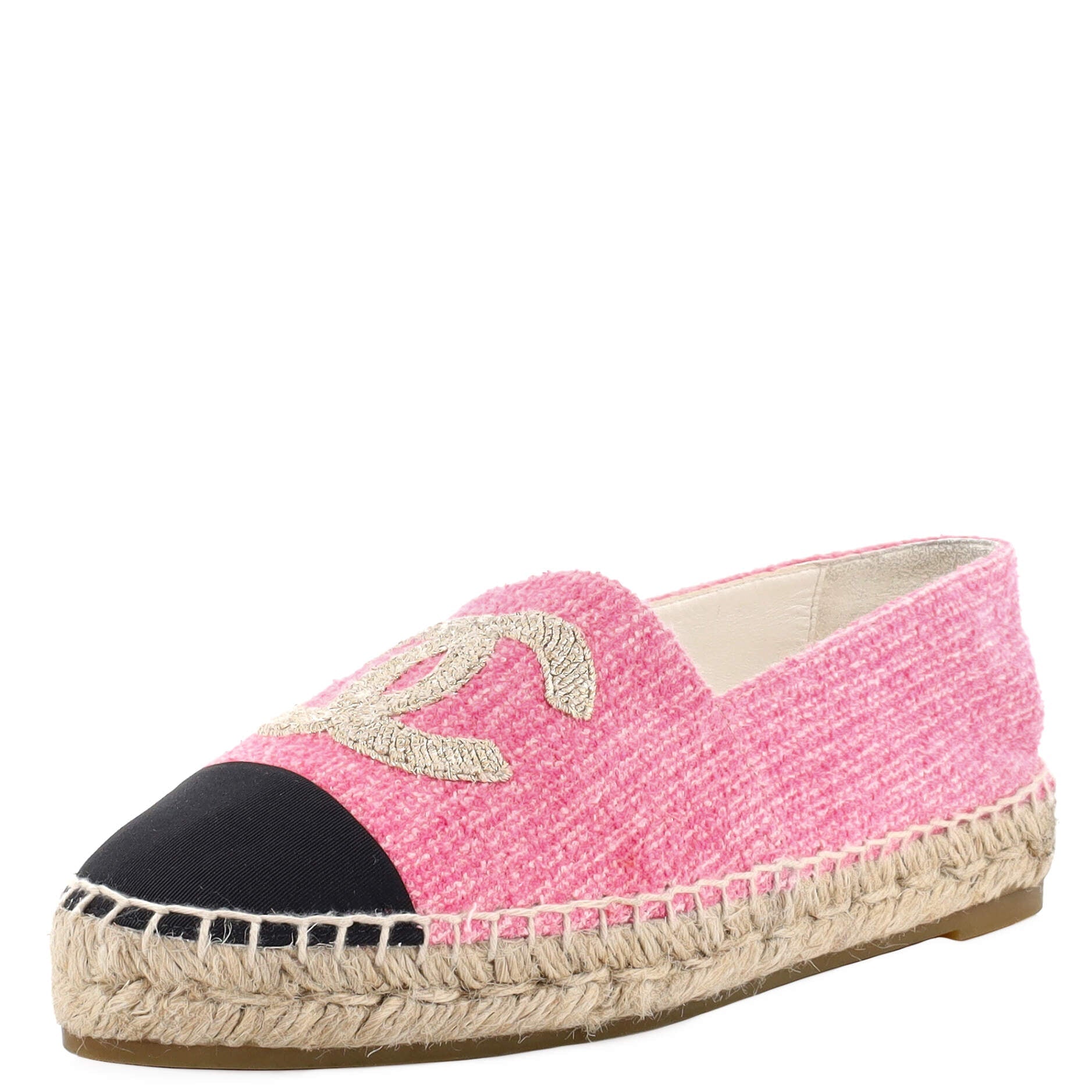 Women's CC Espadrilles Quilted Canvas