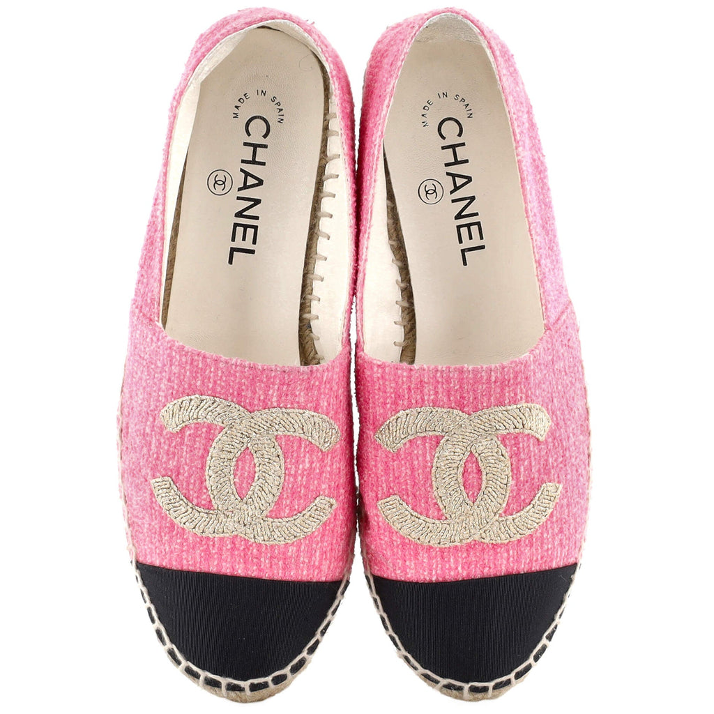 Women's CC Espadrilles Quilted Canvas