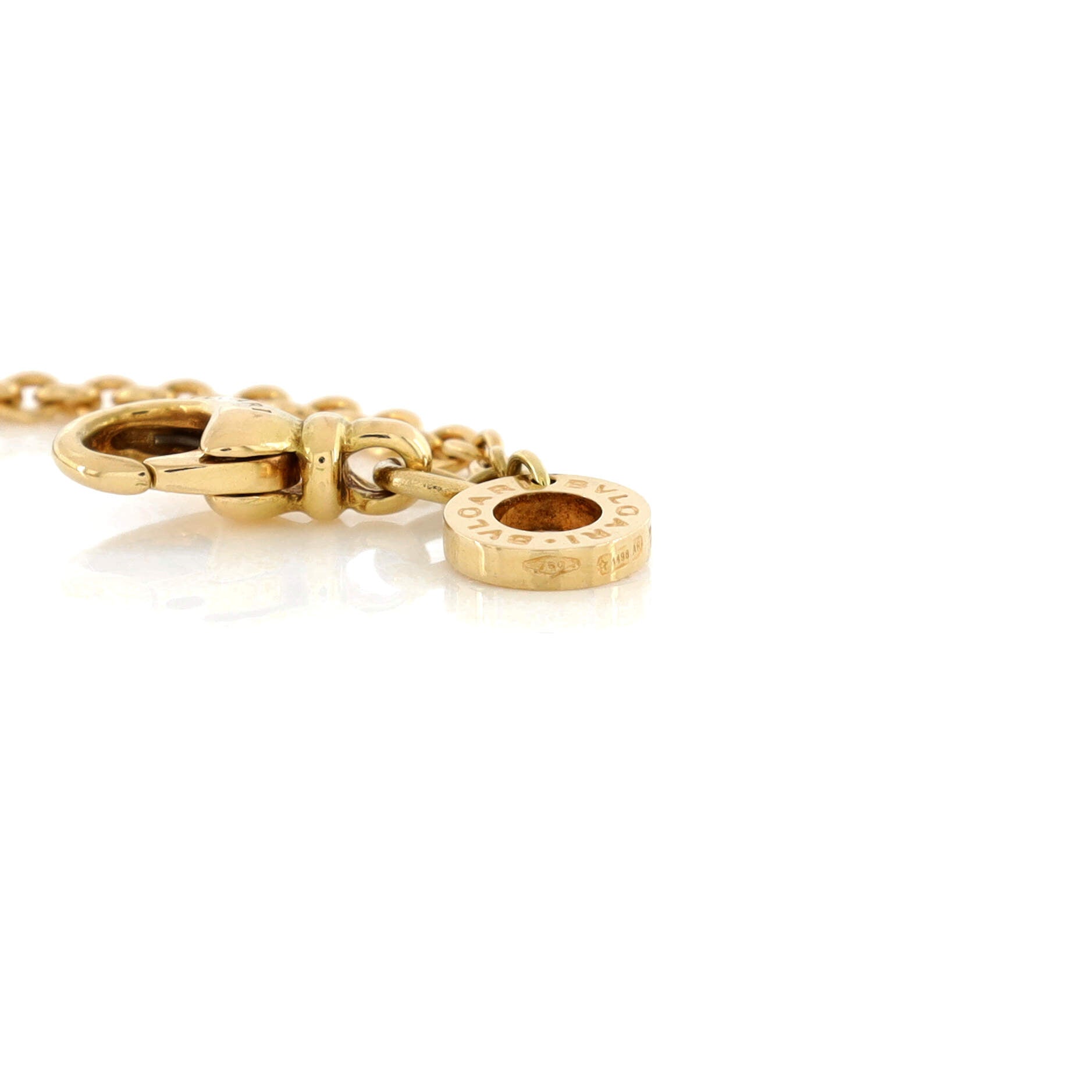 B.Zero1 Pendant Necklace 18K Yellow Gold Small