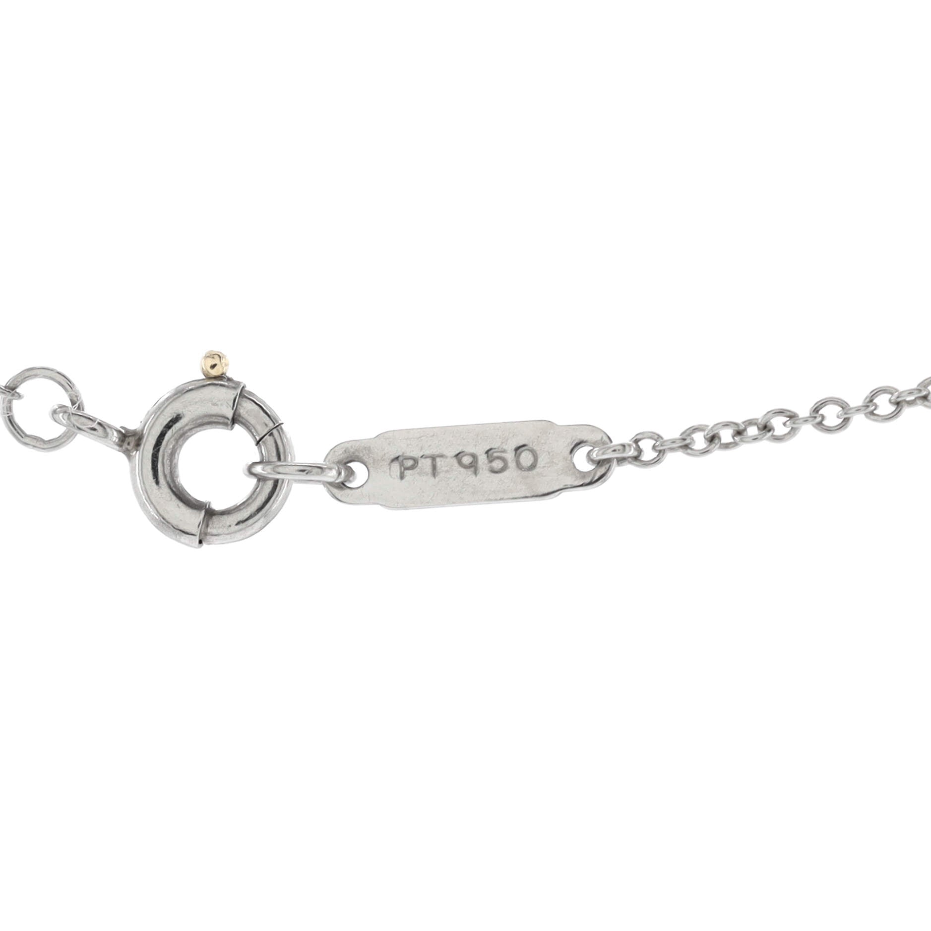 Solitaire Pendant Necklace Platinum with RBC Diamond 0.30-0.39CT