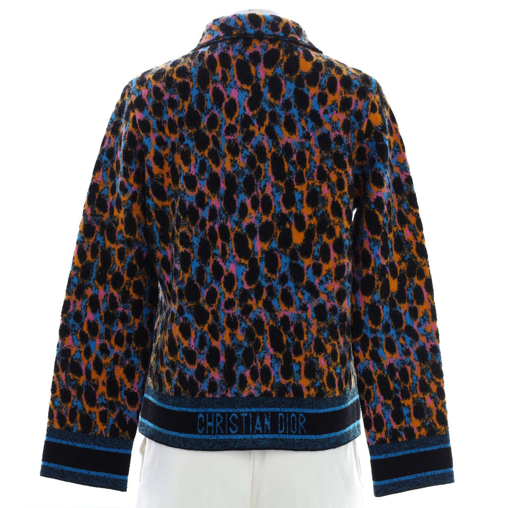Women's Caro Three Pocket Jacket Printed Wool Blend