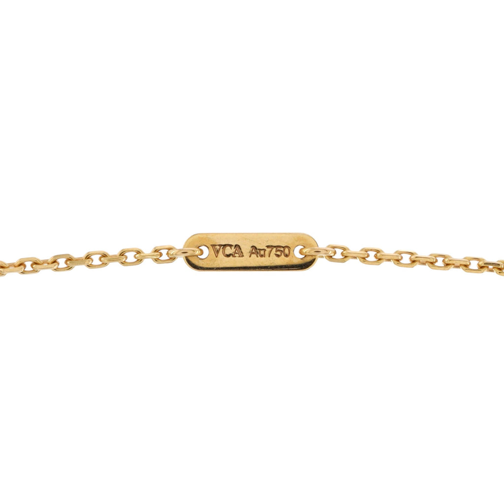 Sweet Alhambra Pendant Necklace 18K Yellow Gold