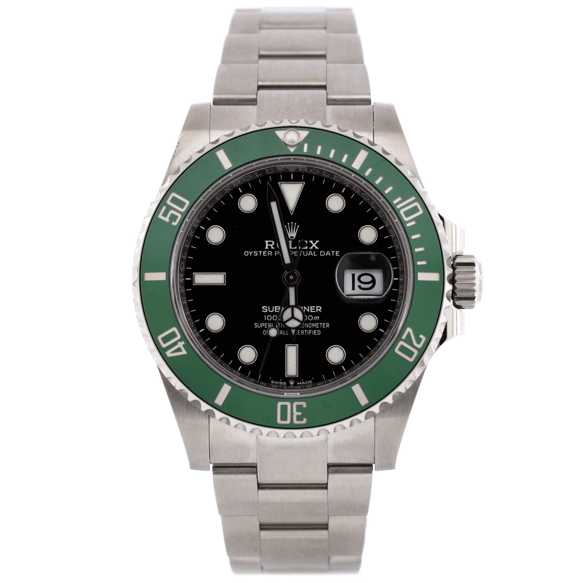 Oyster Perpetual Submariner Starbucks Date Automatic Watch Stainless Steel and Cerachrom 41