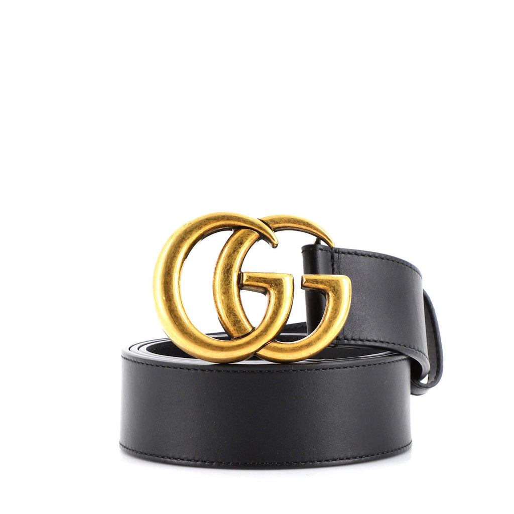 GG Marmont Belt Leather Wide 90