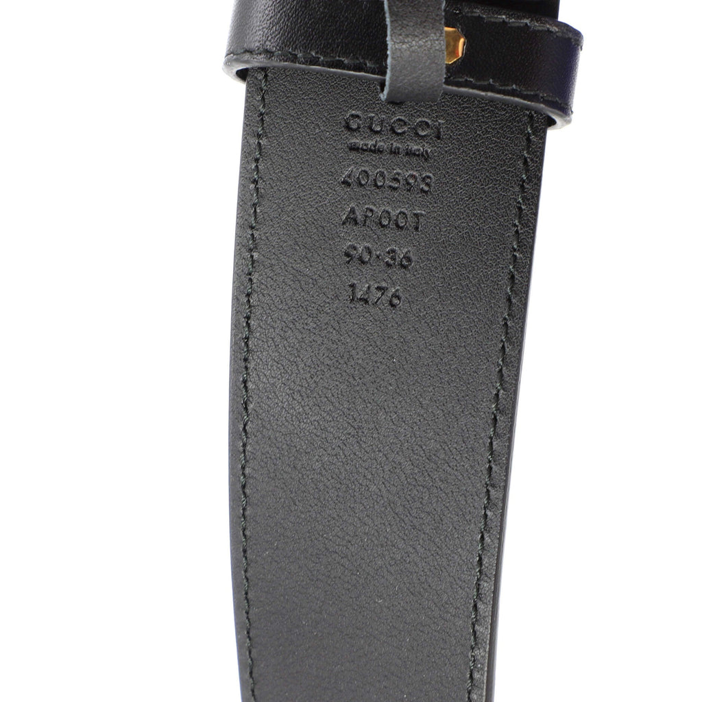 GG Marmont Belt Leather Wide 90