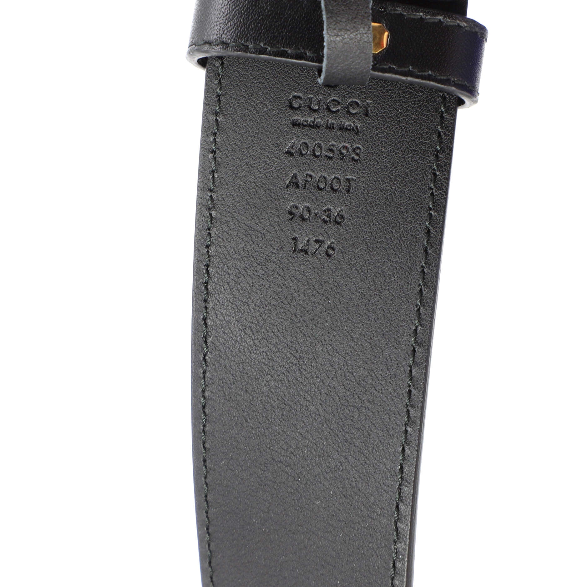 GG Marmont Belt Leather Wide 90