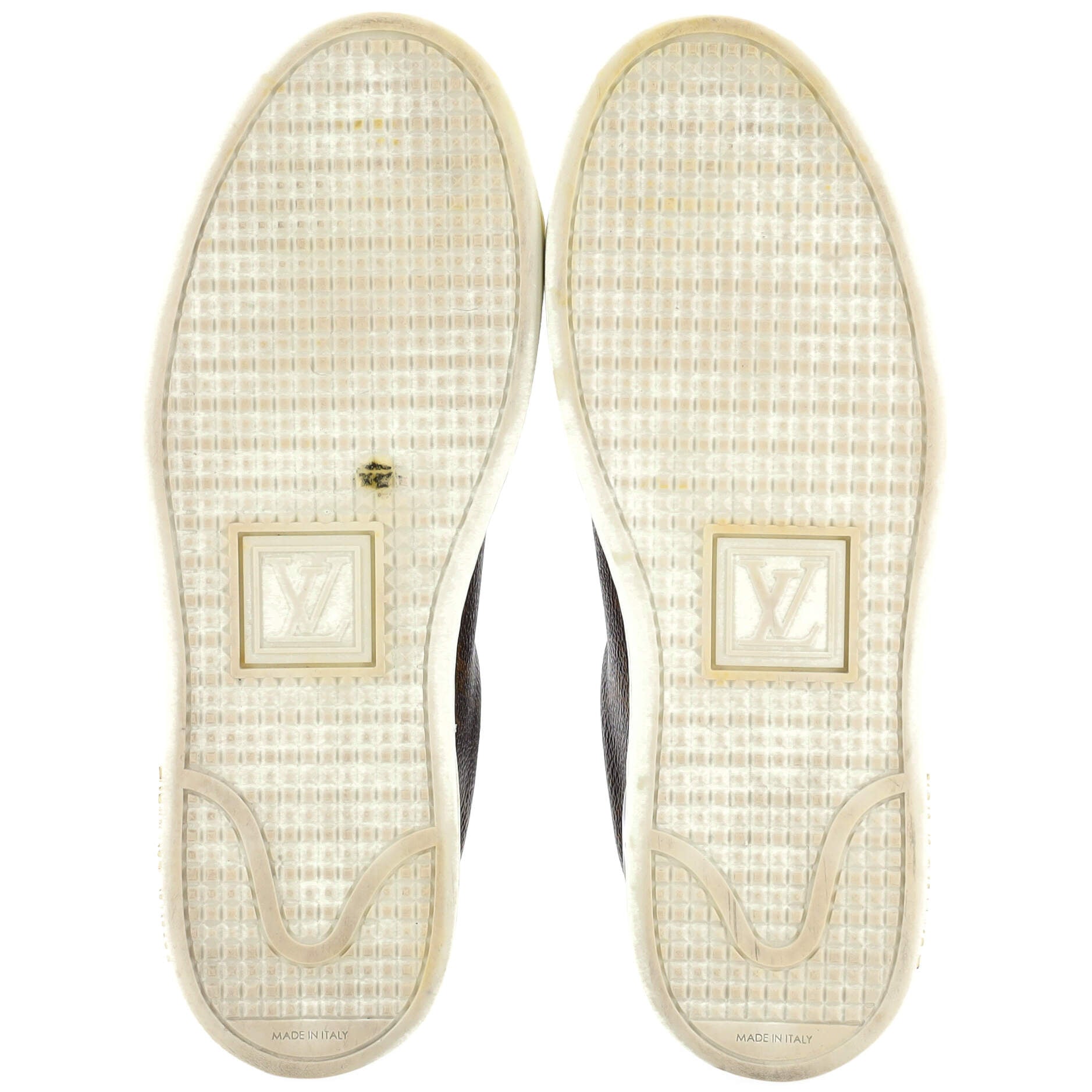 Women's FrontRow Sneakers Monogram Canvas with Patent