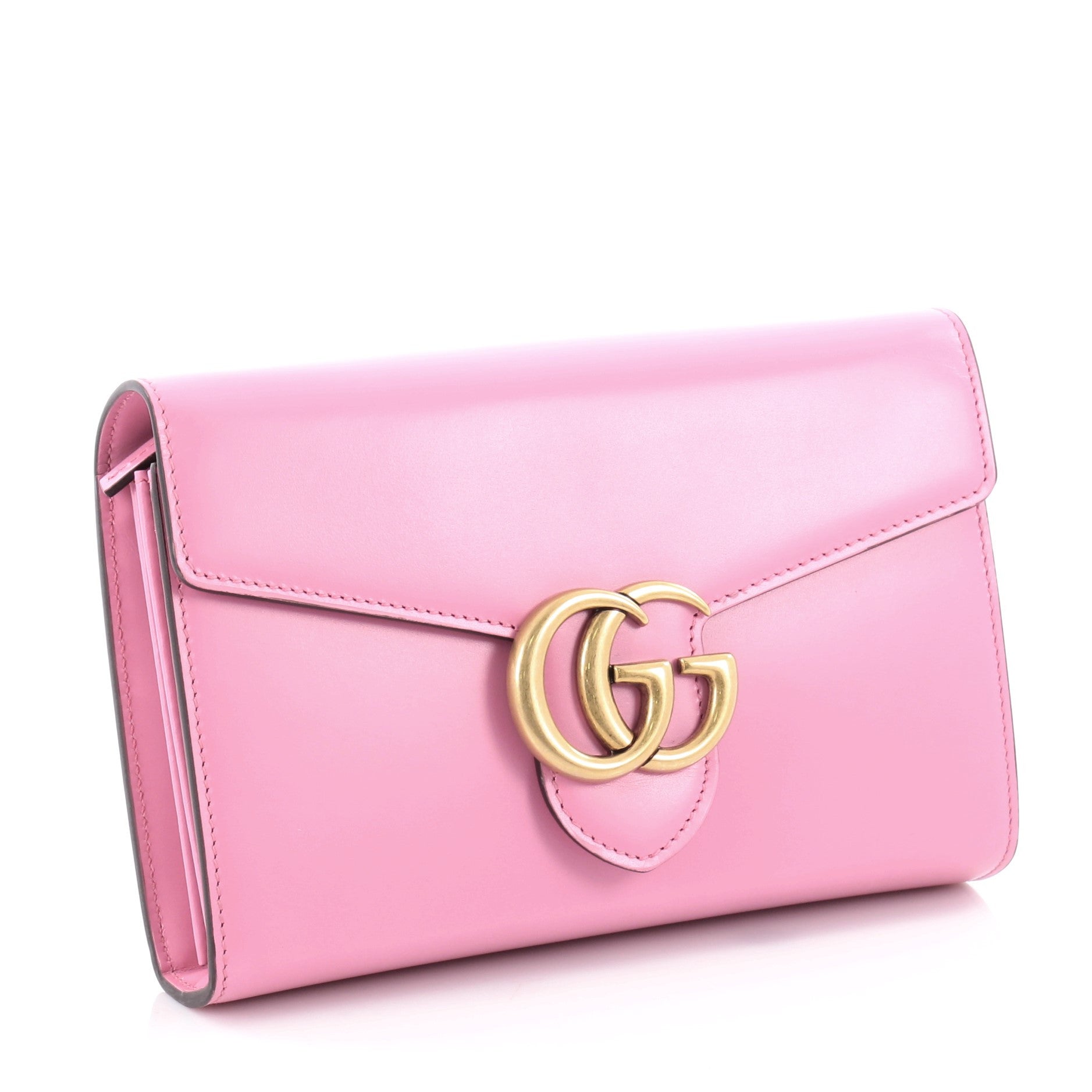 GG Marmont Chain Wallet Leather Mini