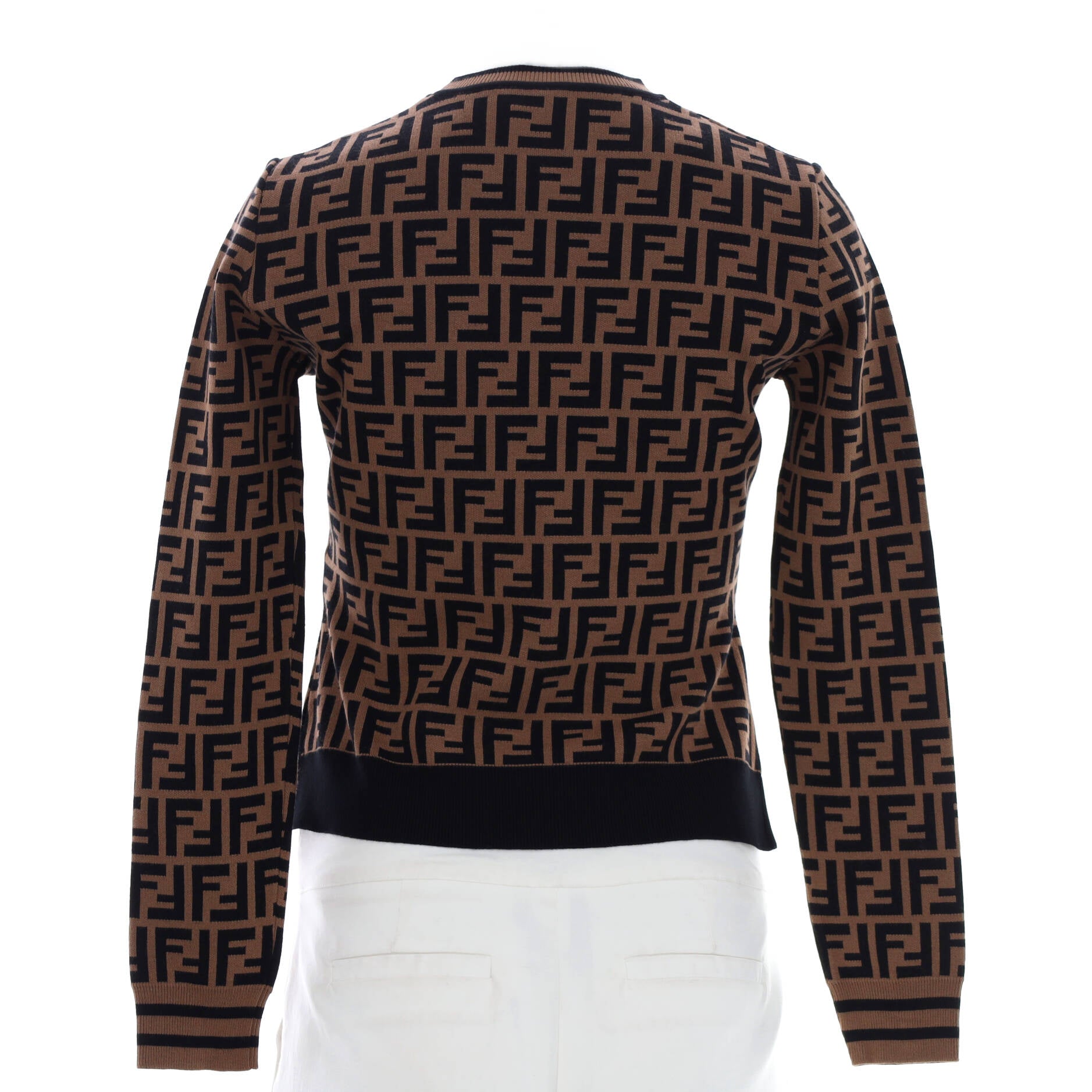 Women's Long Sleeve Crewneck Sweater Zucca Viscose Blend