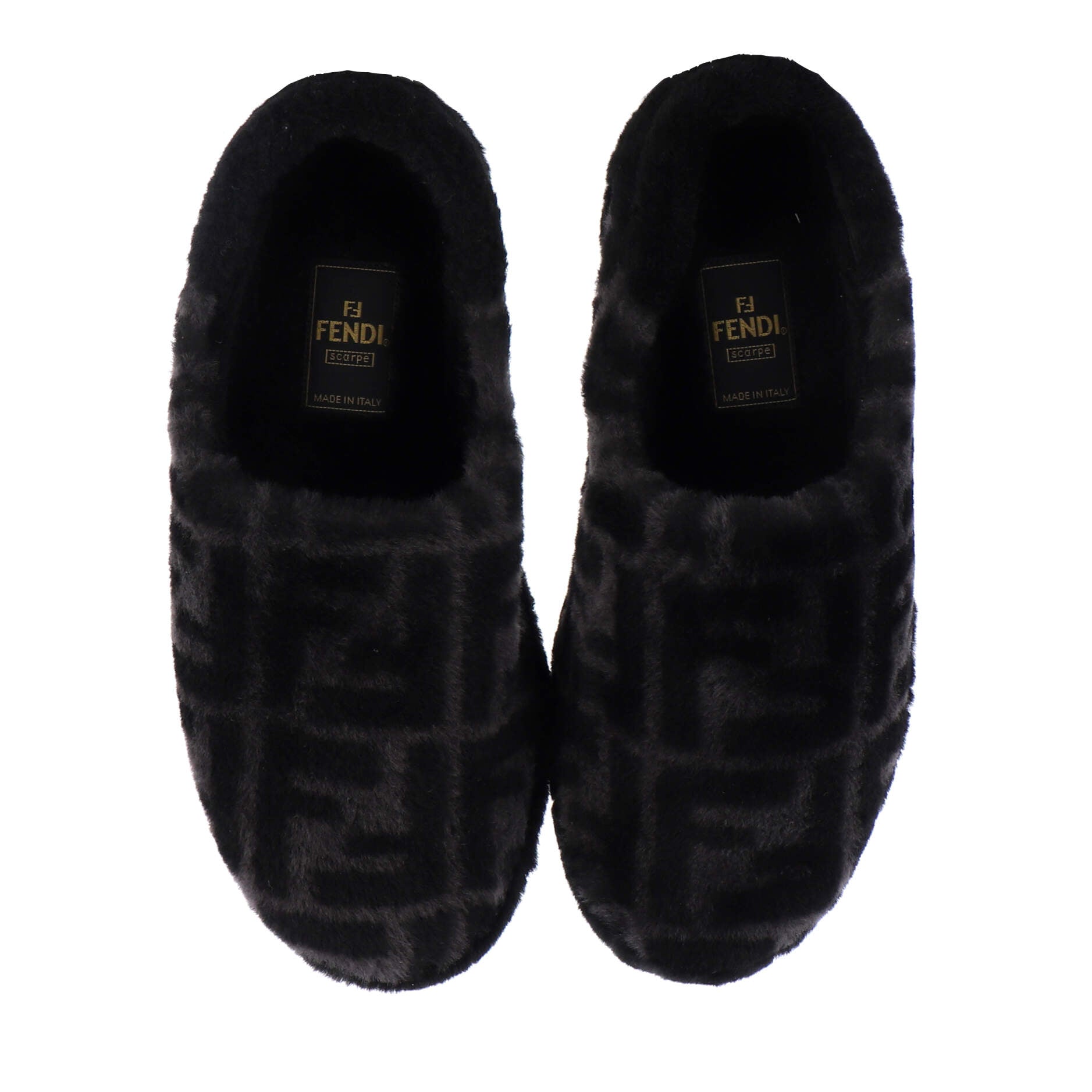 Men's FF Slippers Zucca Shearling