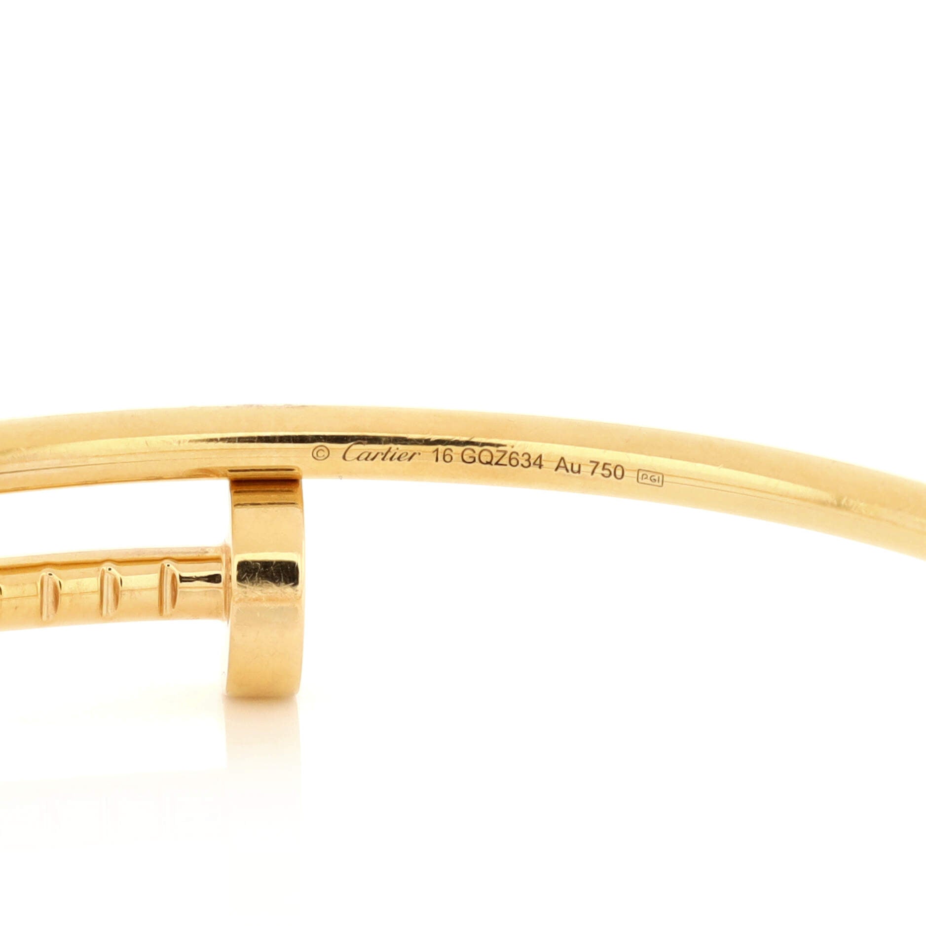 Juste un Clou Bracelet 18K Yellow Gold Small