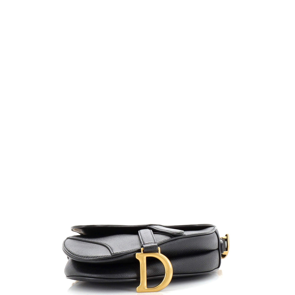 Saddle Handbag Leather Mini
