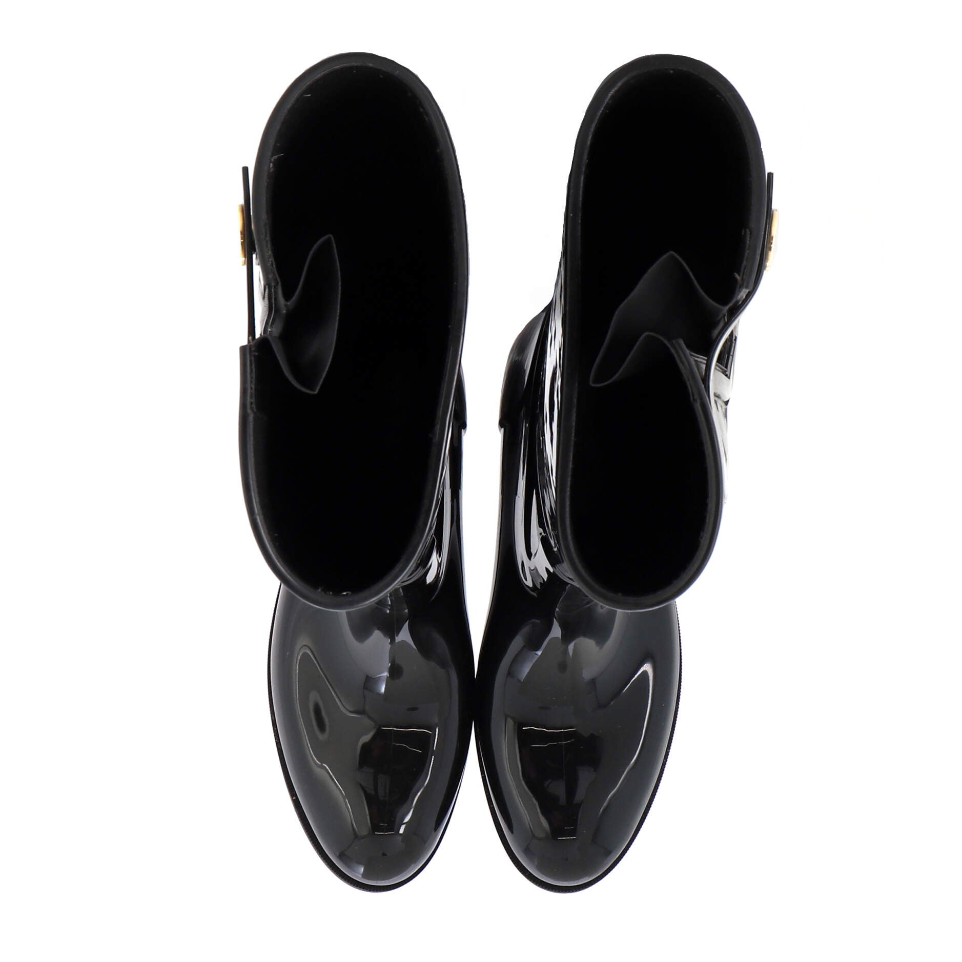 Women's Rain Boots Monogram Rubber