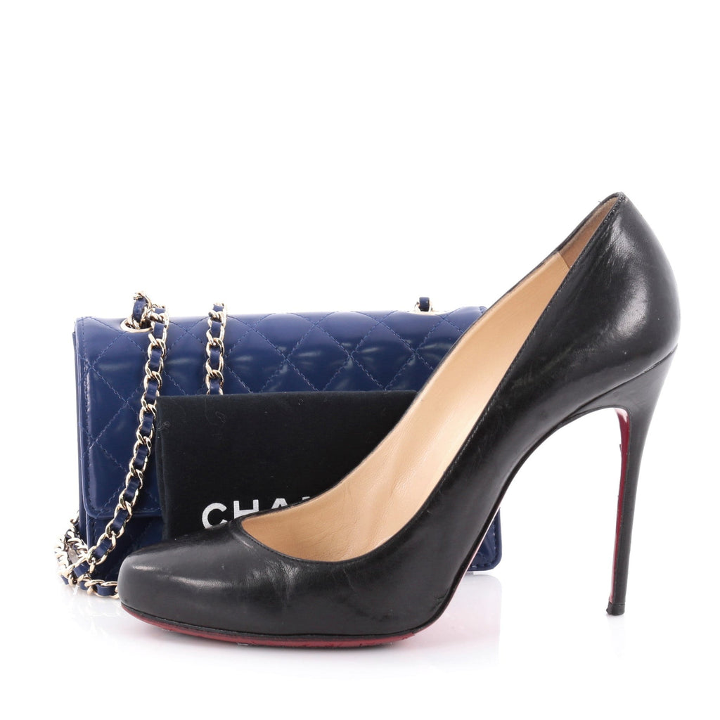 CC Chain Flap Bag Quilted Calfskin Mini