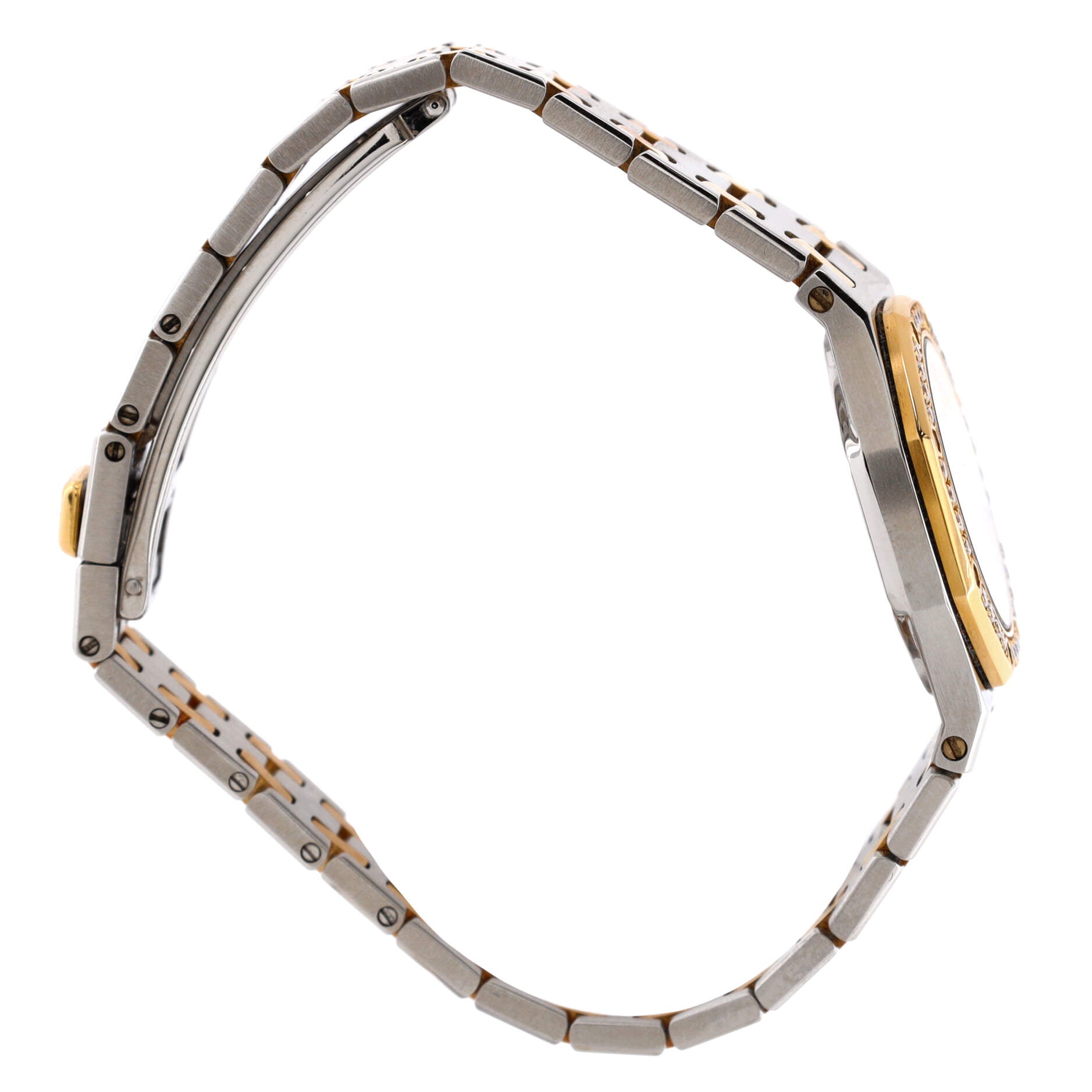 Royal Oak Date Quartz Watch Stainless Steel and Yellow Gold with Diamond Bezel and Markers 25